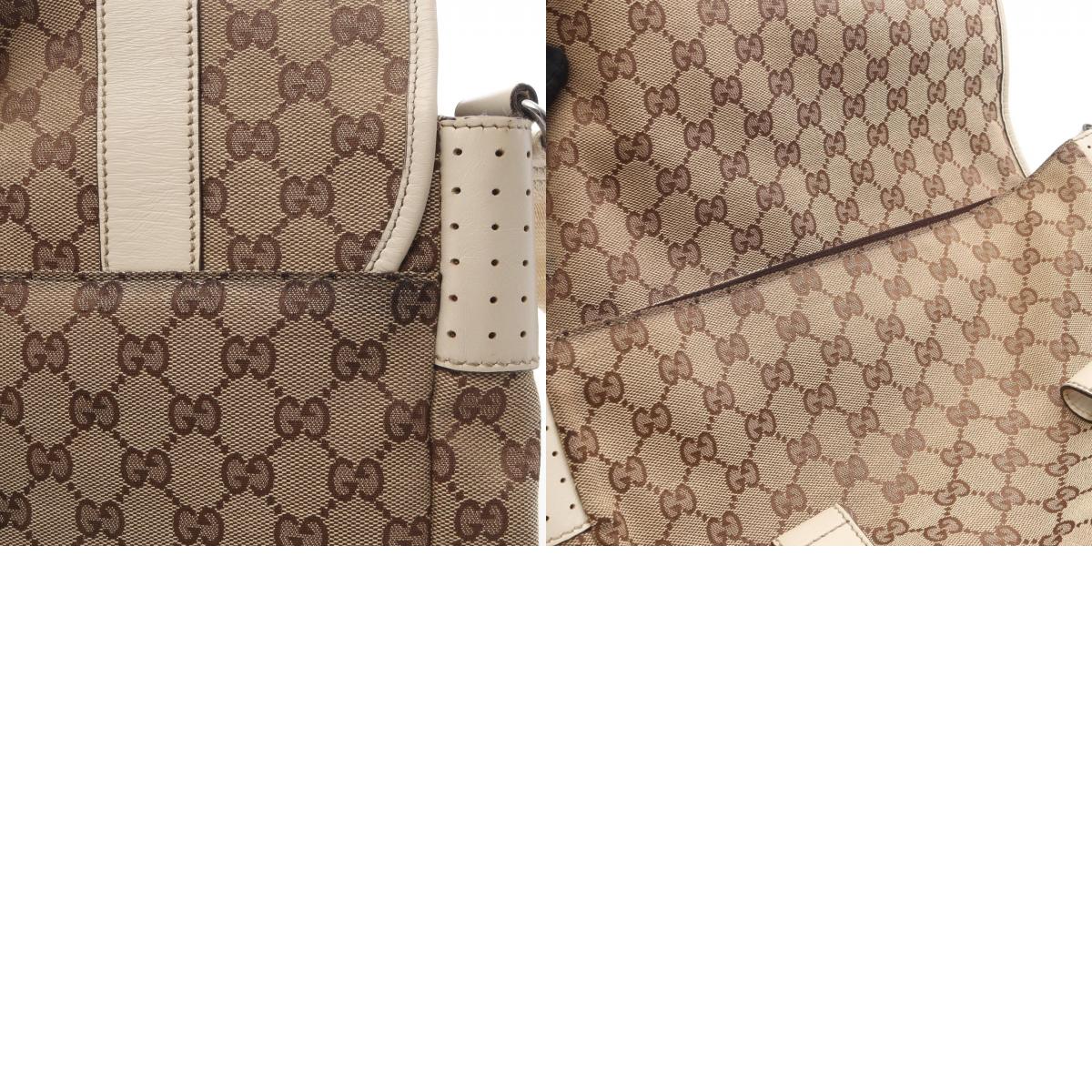 グッチ GGキャンバス レザーショルダーバッグ