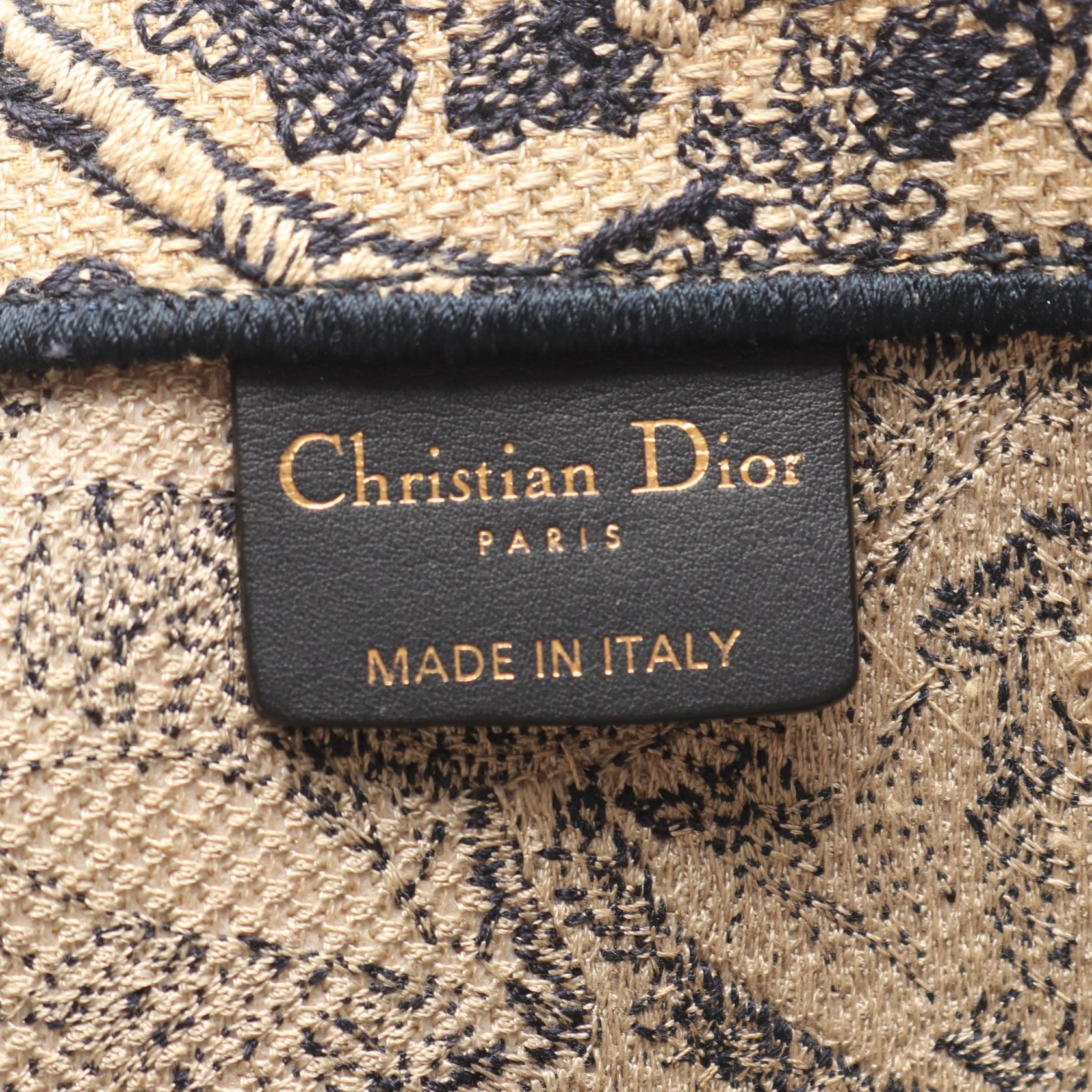 クリスチャンディオール BOOK TOTE キャンバストートバッグ