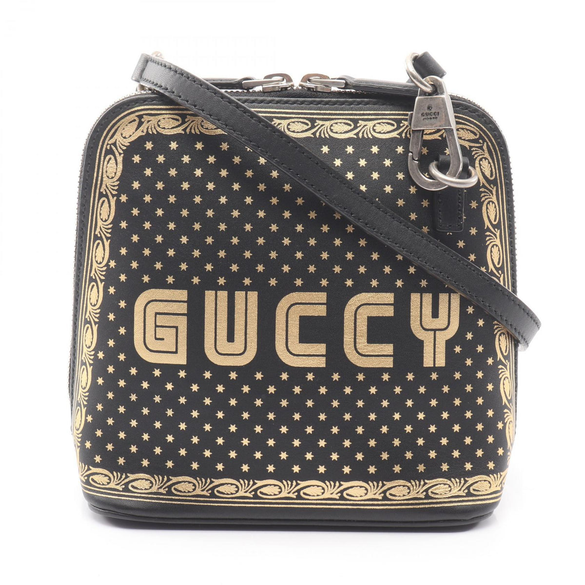 グッチ GUCCY SEGA レザーショルダーバッグ