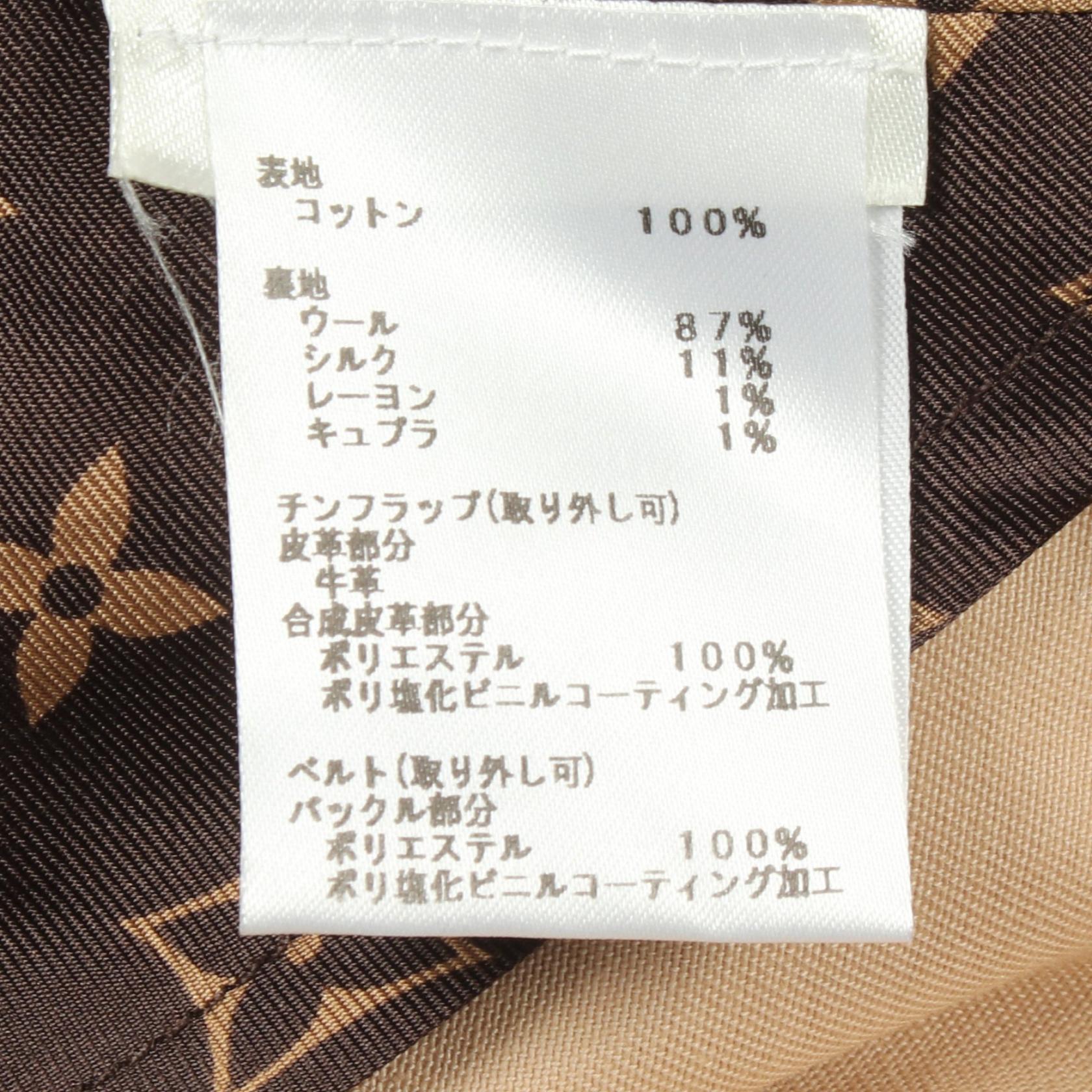 ルイヴィトン モノグラム コットントレンチコート
