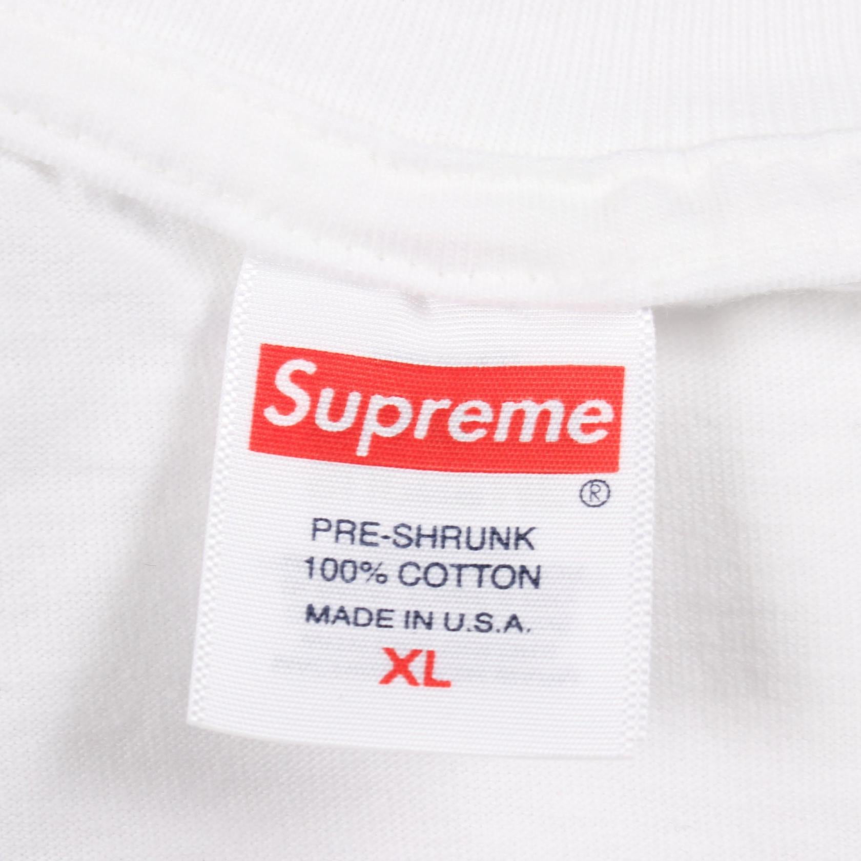シュプリーム Box Logo Crewneck コットン 半袖Tシャツ