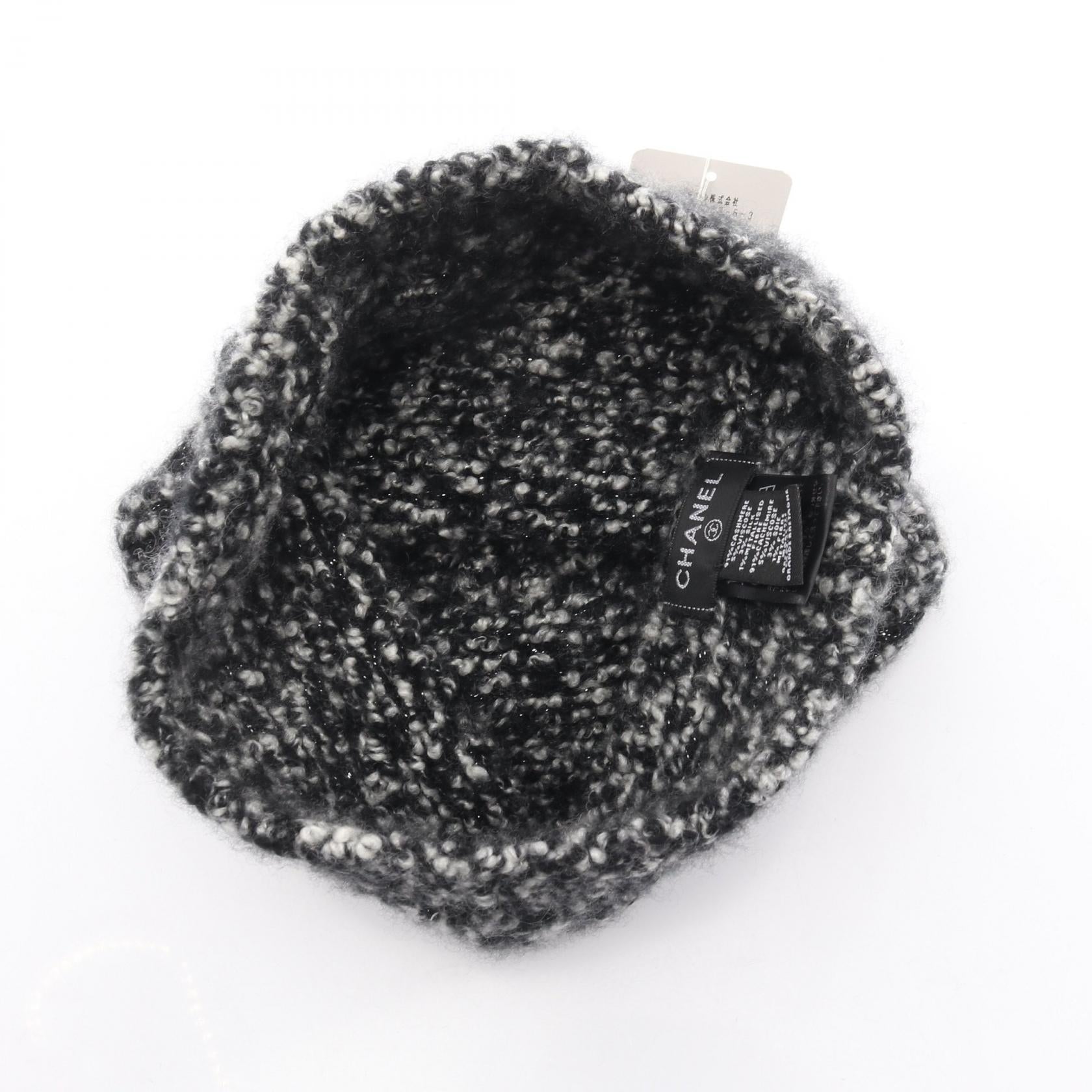 シャネル カシミヤニットキャップ