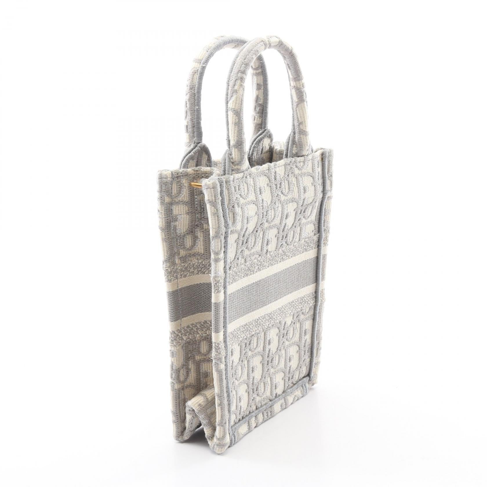 ディオール BOOK TOTE キャンバス ハンドバッグ