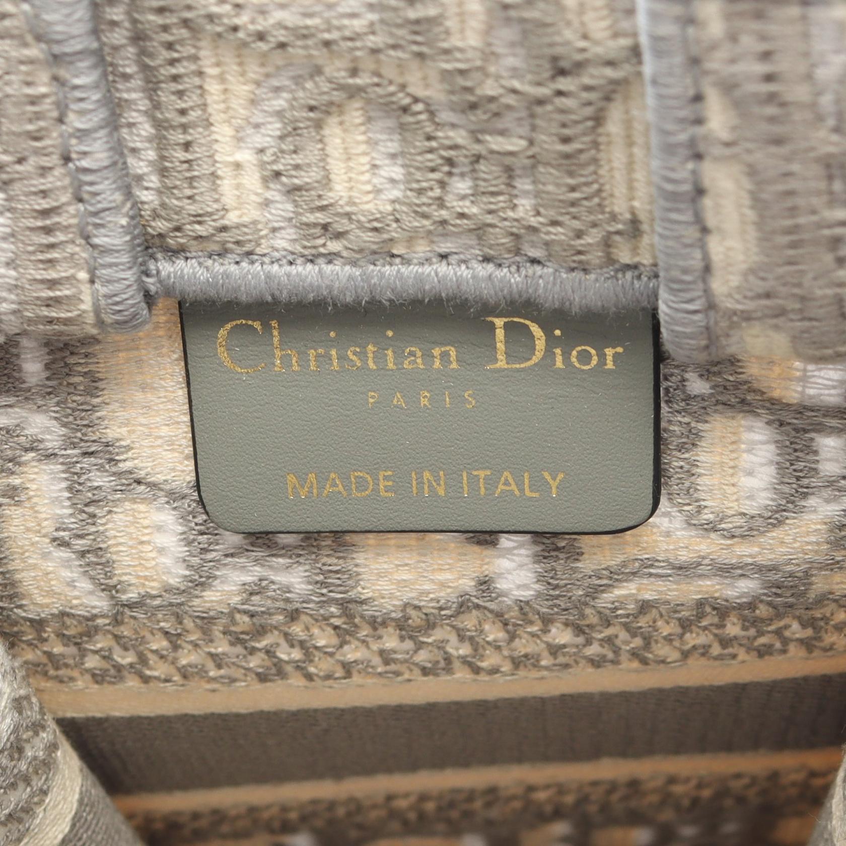 ディオール BOOK TOTE キャンバス ハンドバッグ