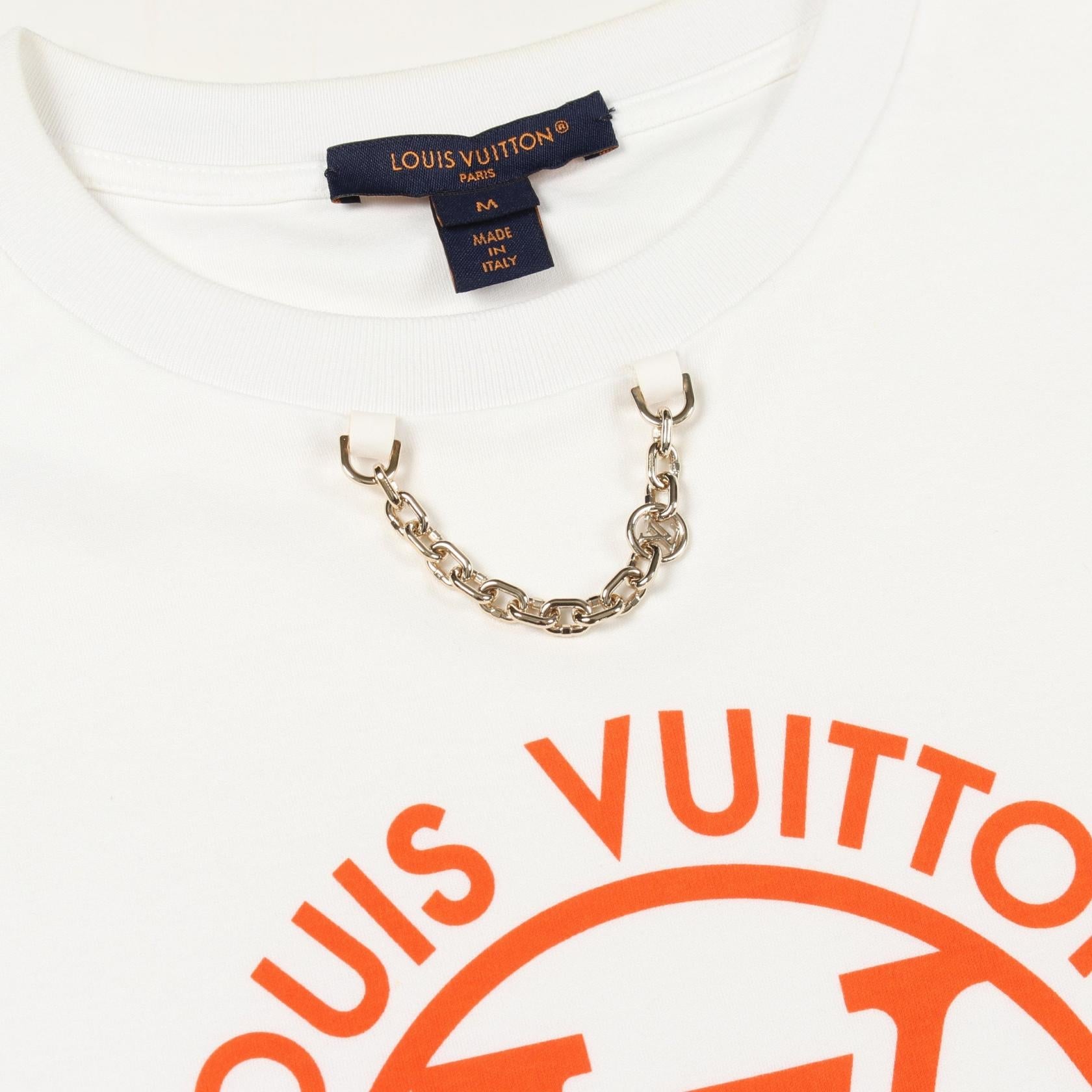 ルイヴィトン フロックドLV コットンTシャツ