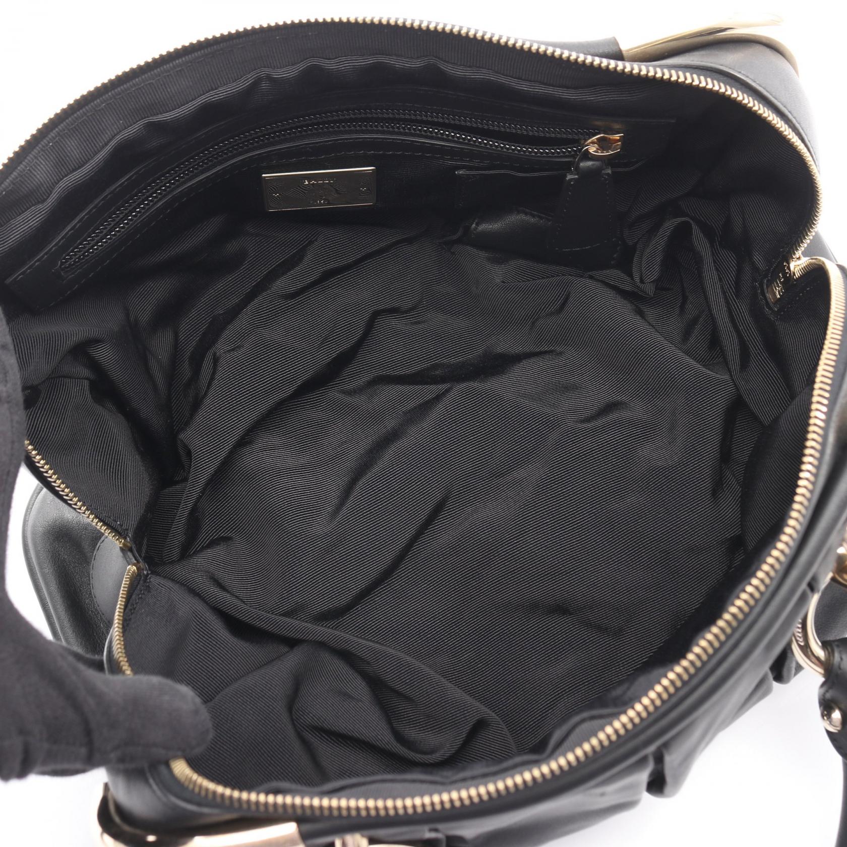 バリー LIOBA レザーハンドバッグ