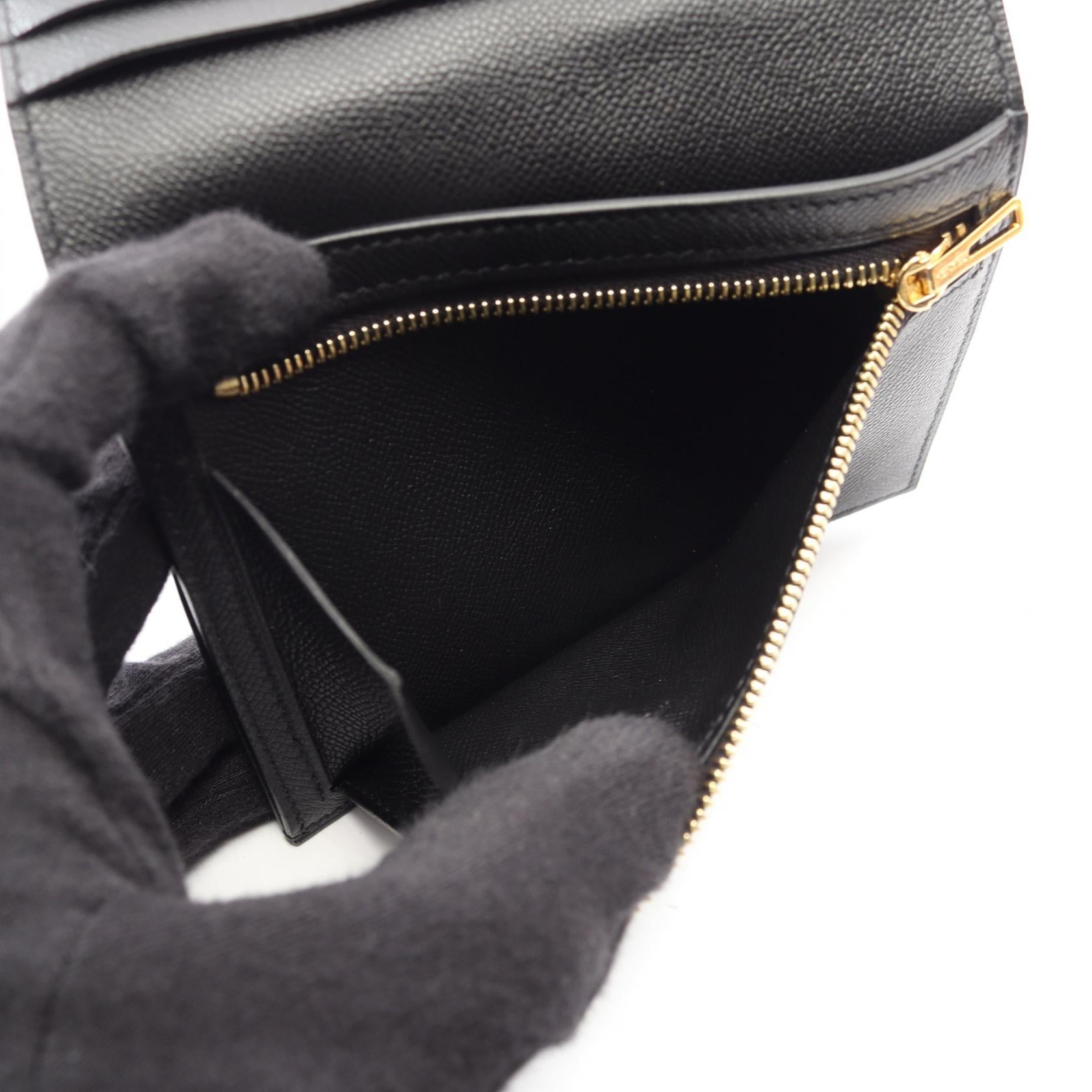 エルメス ベアンコンパクト ヴォーマダム 二つ折り財布
