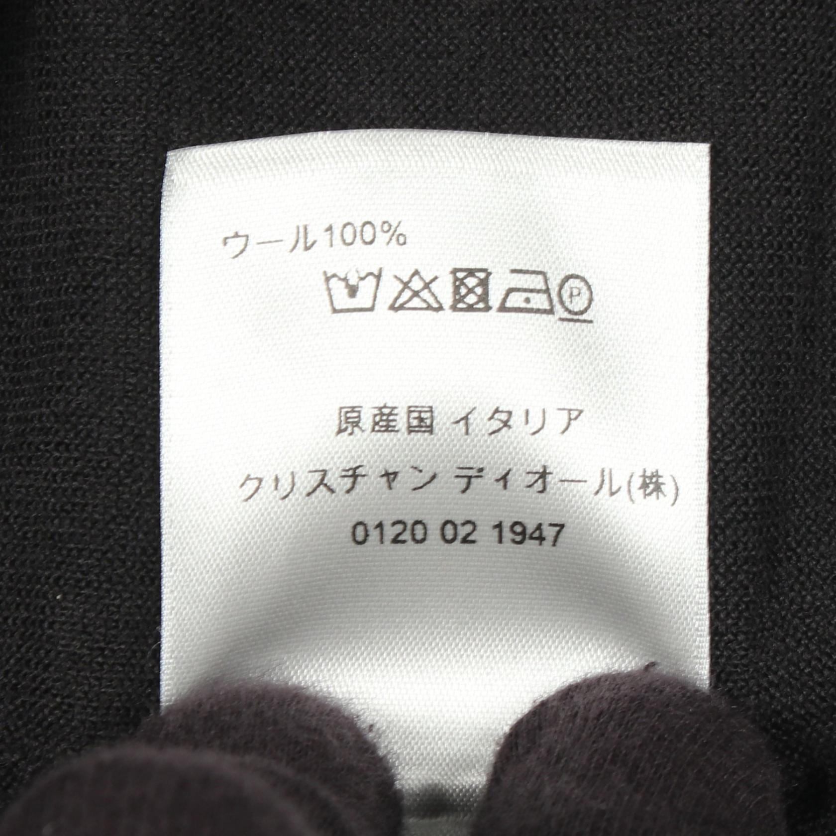 ディオール BEEウールニットポロシャツ