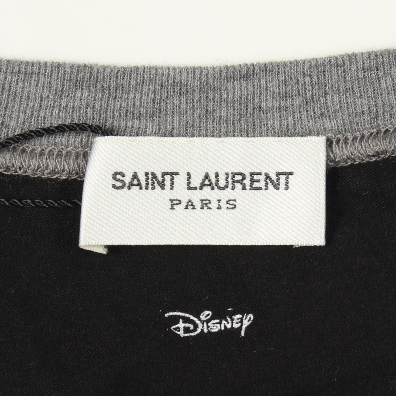 イヴサンローラン コットン長袖Tシャツ