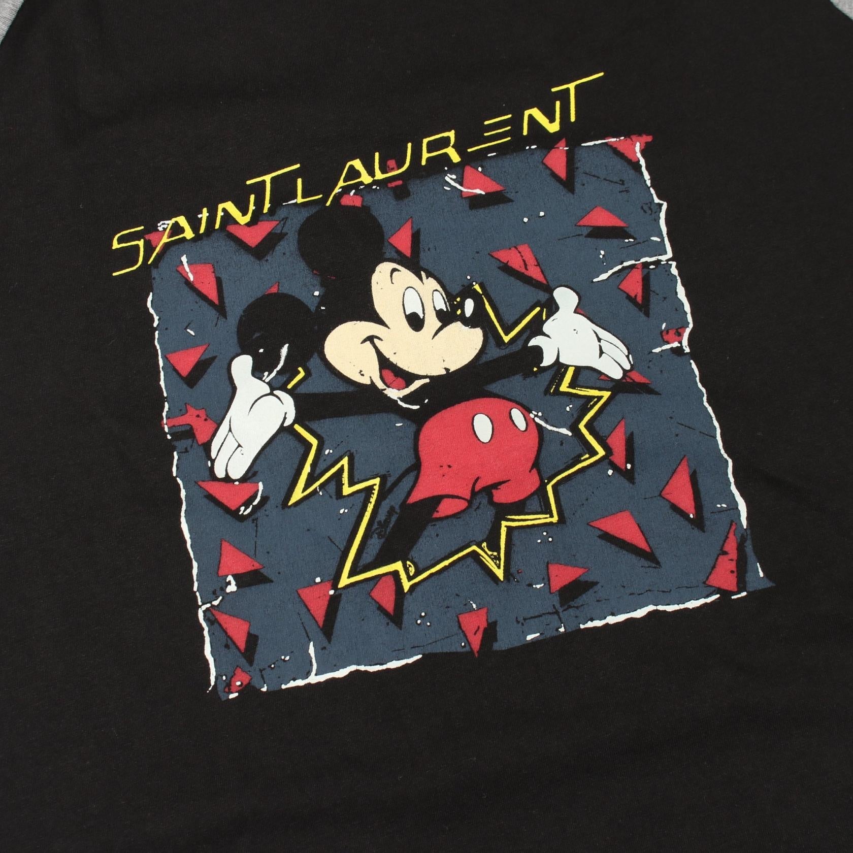 イヴサンローラン コットン長袖Tシャツ