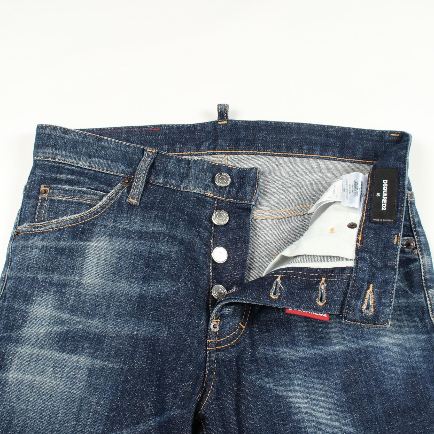 ディースクエアード Cool Guy Jean コットンデニムパンツ
