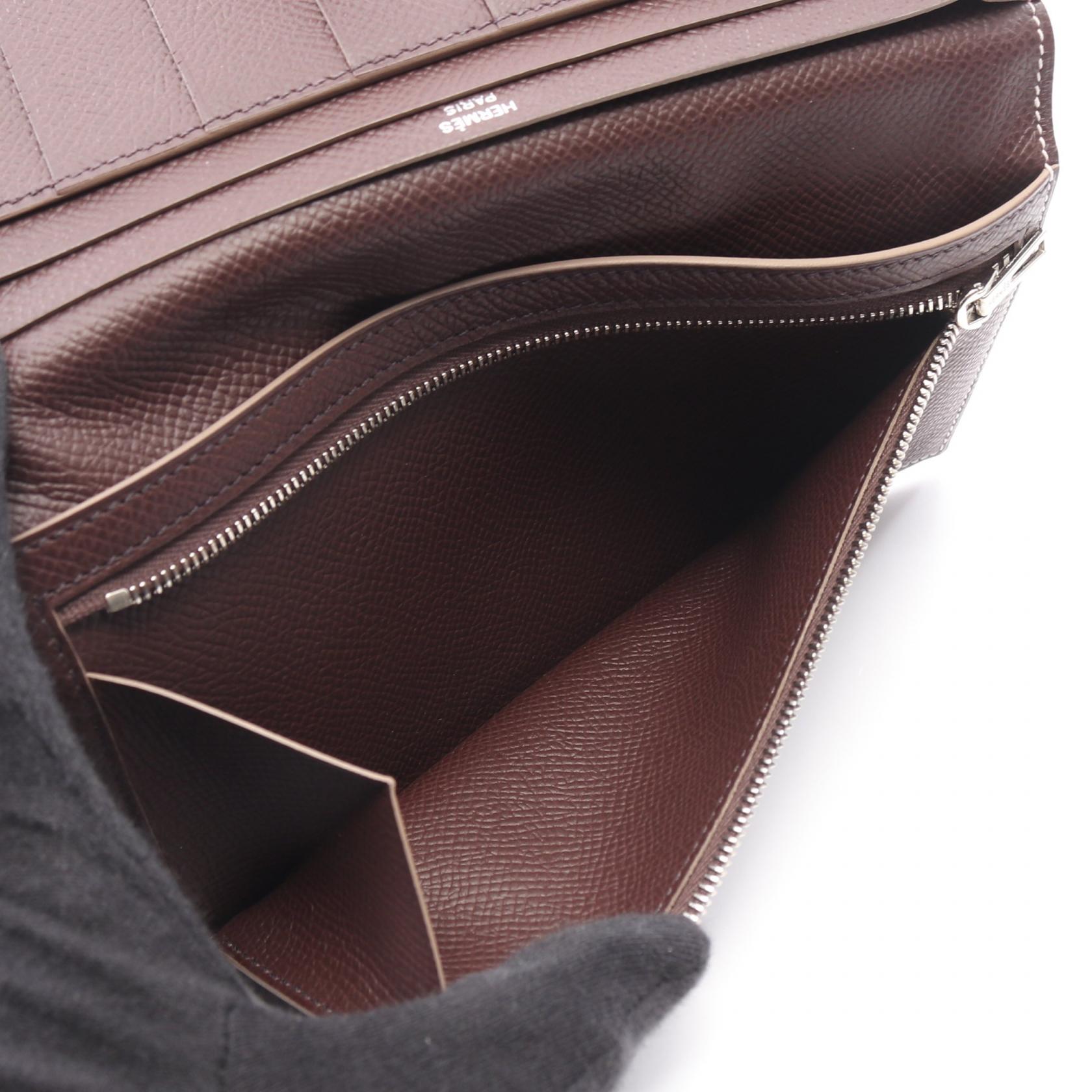 エルメス ベアンスフレヴェルソ ヴォーエプソン 長財布