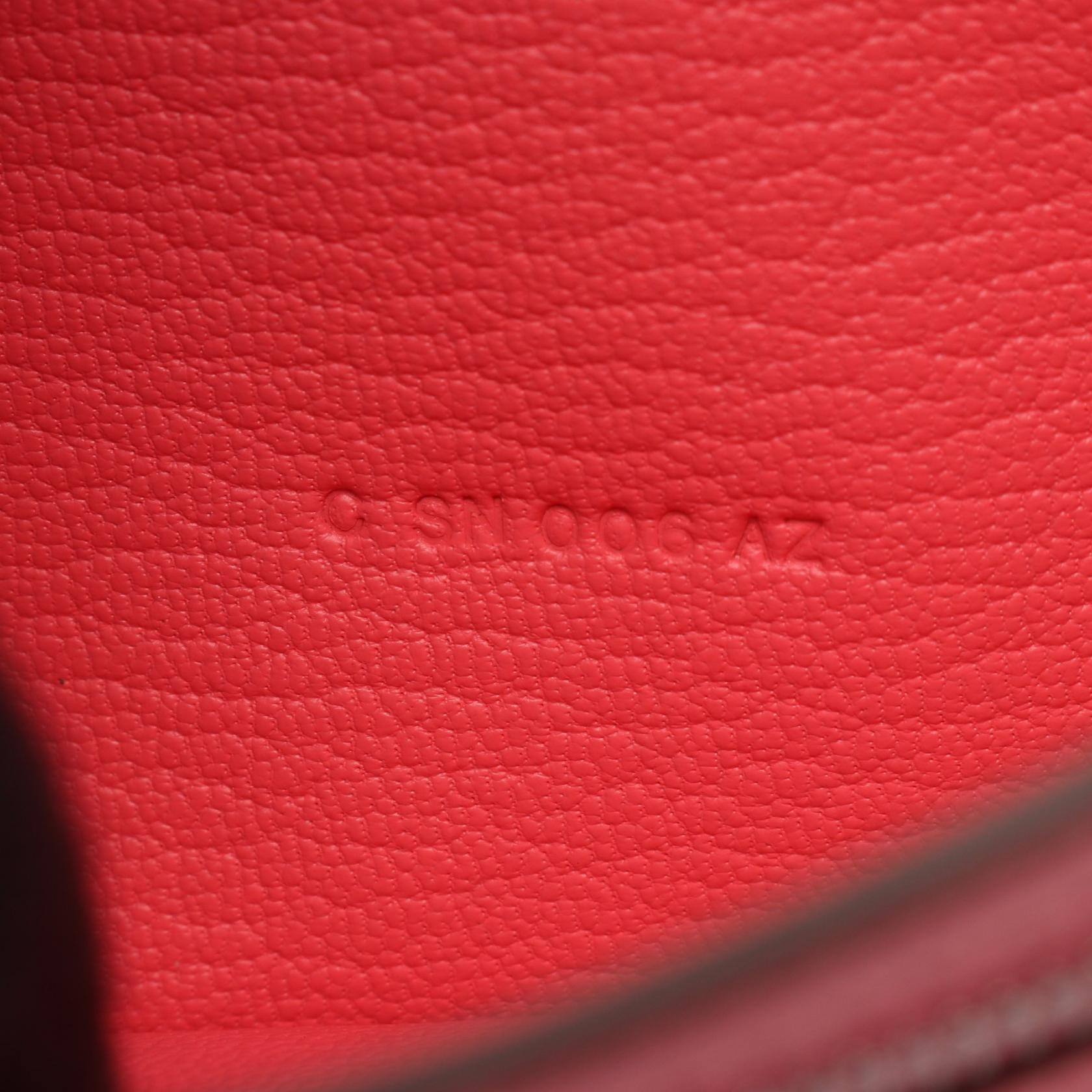 エルメス ベアンスフレ シェーブル 二つ折り長財布