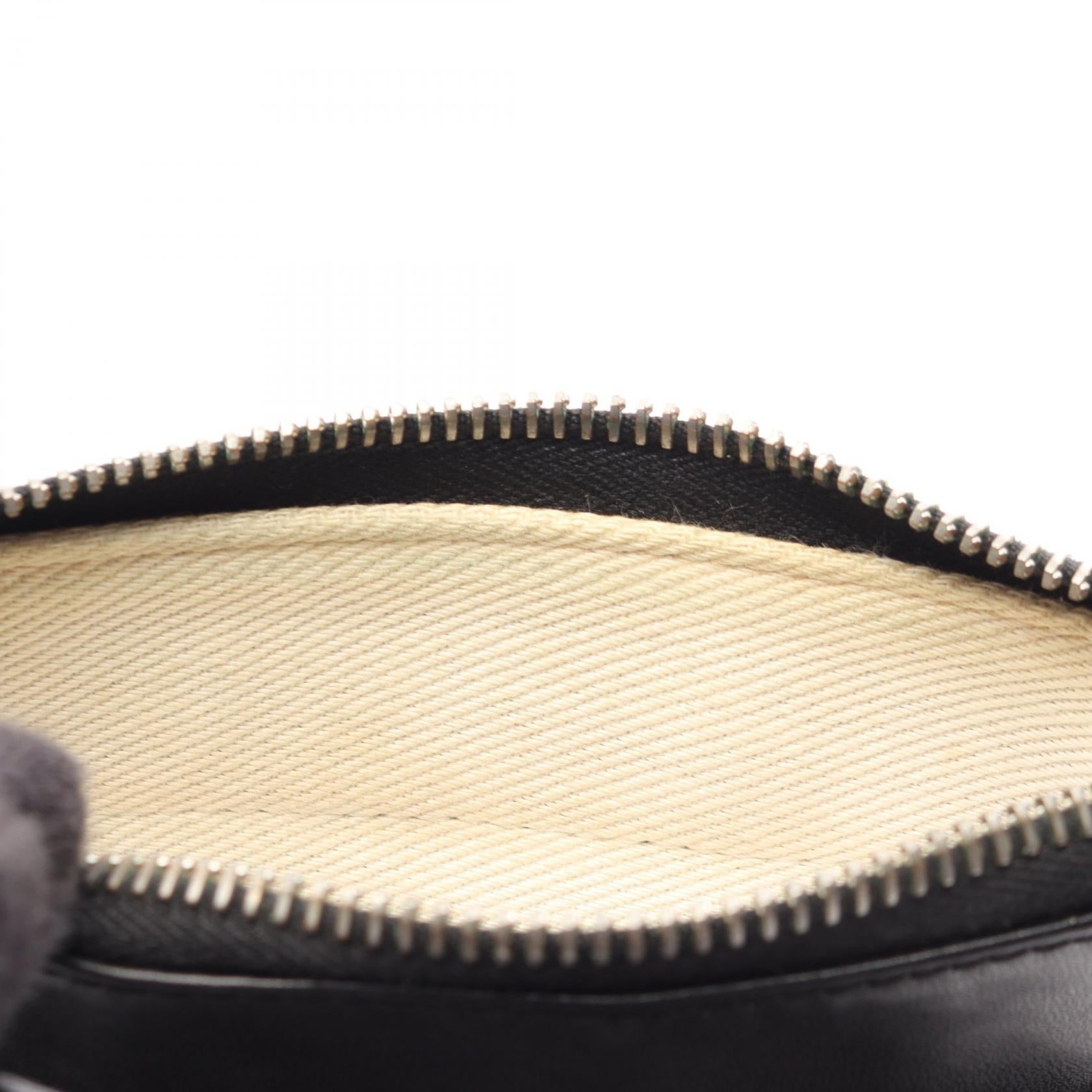 ブルガリ ロゴマニア キャンバス レザー ショルダーバッグ