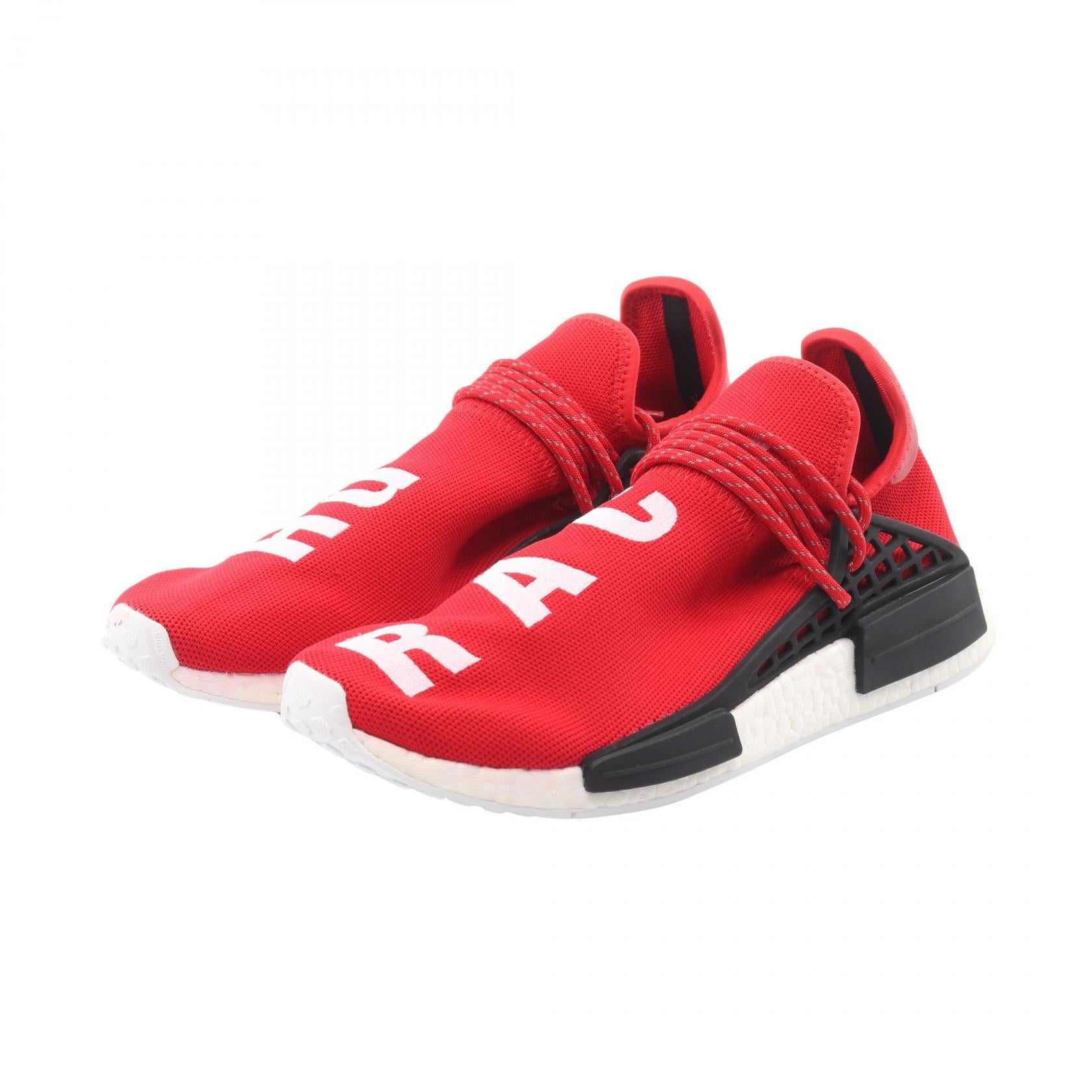 アディダス PW HUMAN RACE NMD レザー ファブリック スニーカー
