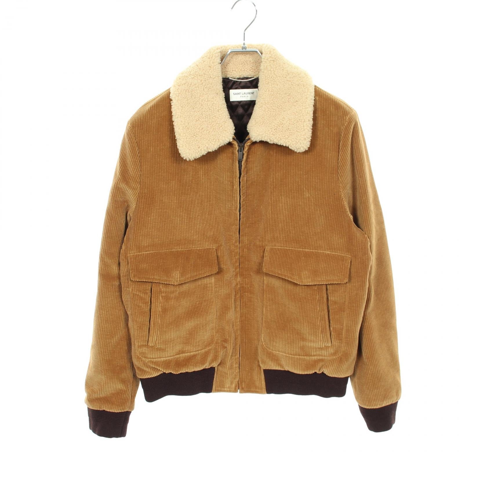 サンローランパリ コーデュロイウールコットンジャケット