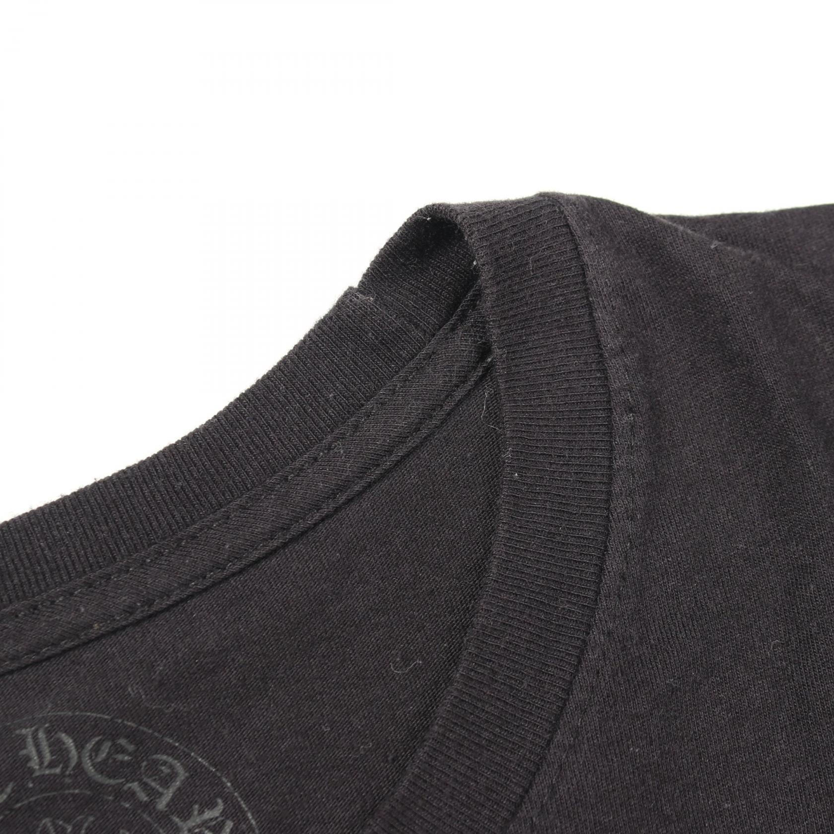 クロムハーツ バックスクロール ロゴ コットン 半袖Tシャツ 東京限定
