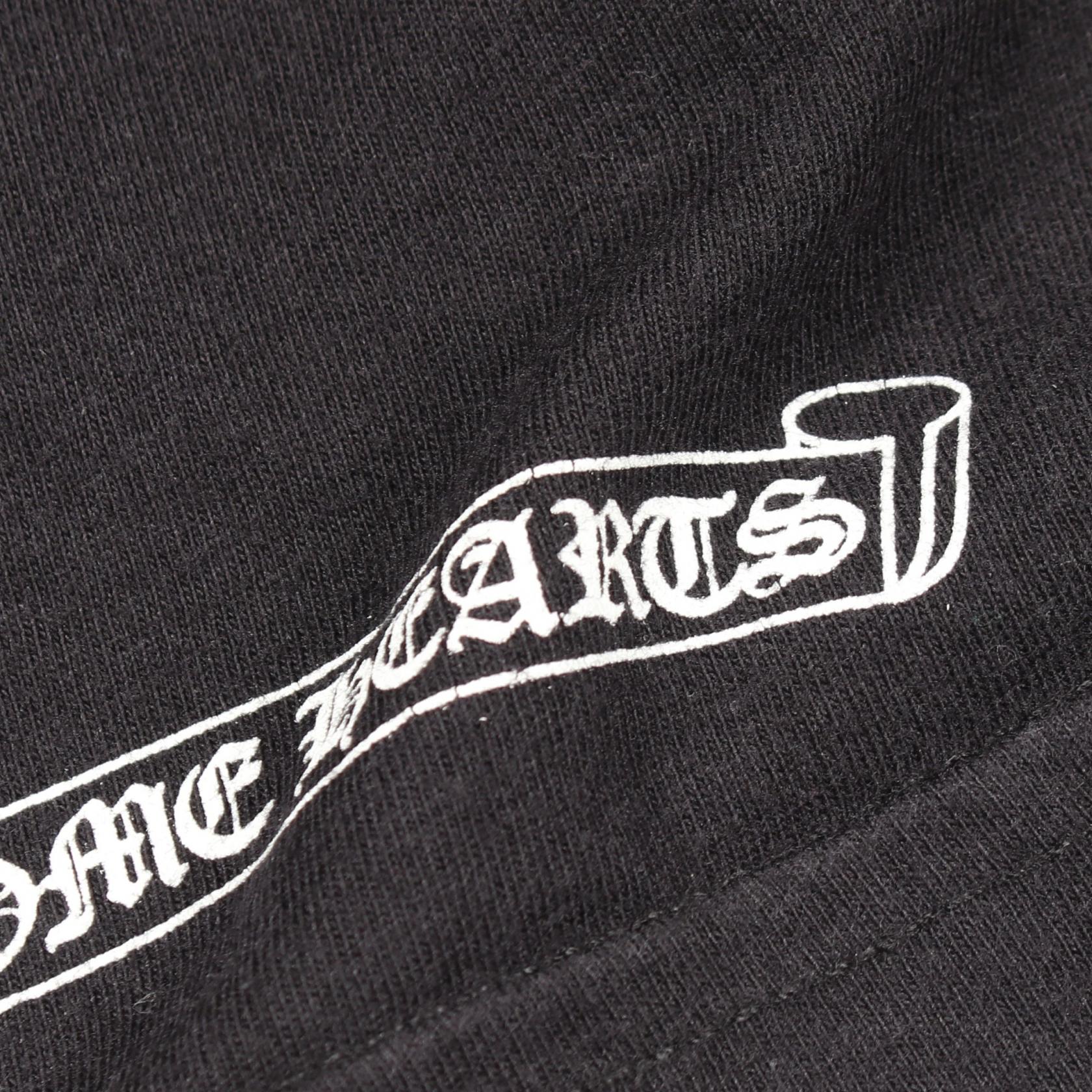クロムハーツ バックスクロール ロゴ コットン 半袖Tシャツ 東京限定
