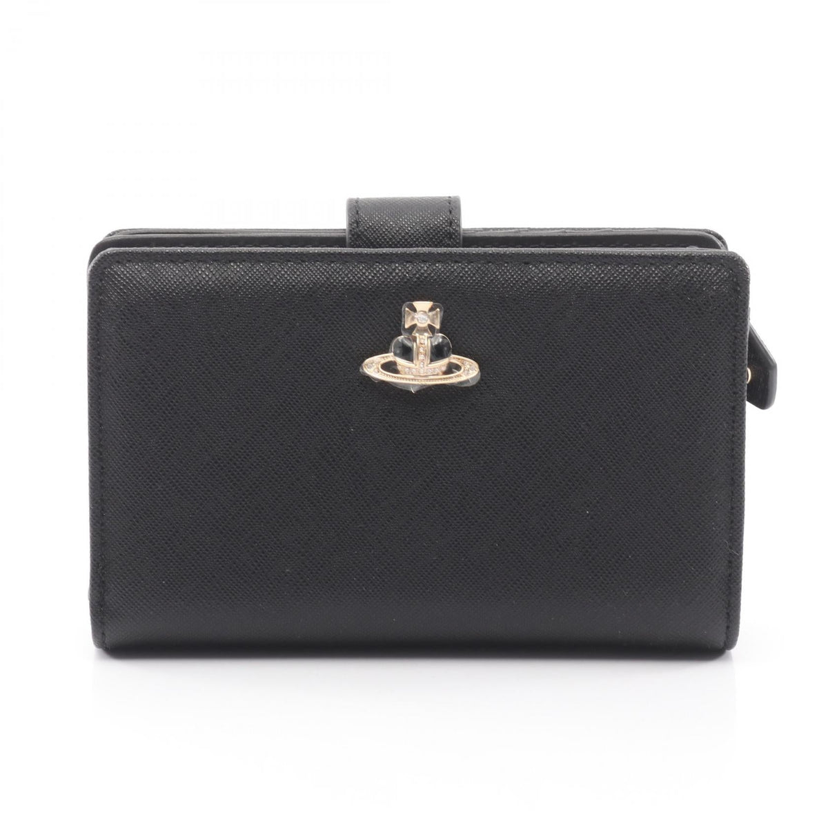 ヴィヴィアンウエストウッド ZIP CARD WALLET SAFFIANO 二つ折り財布
