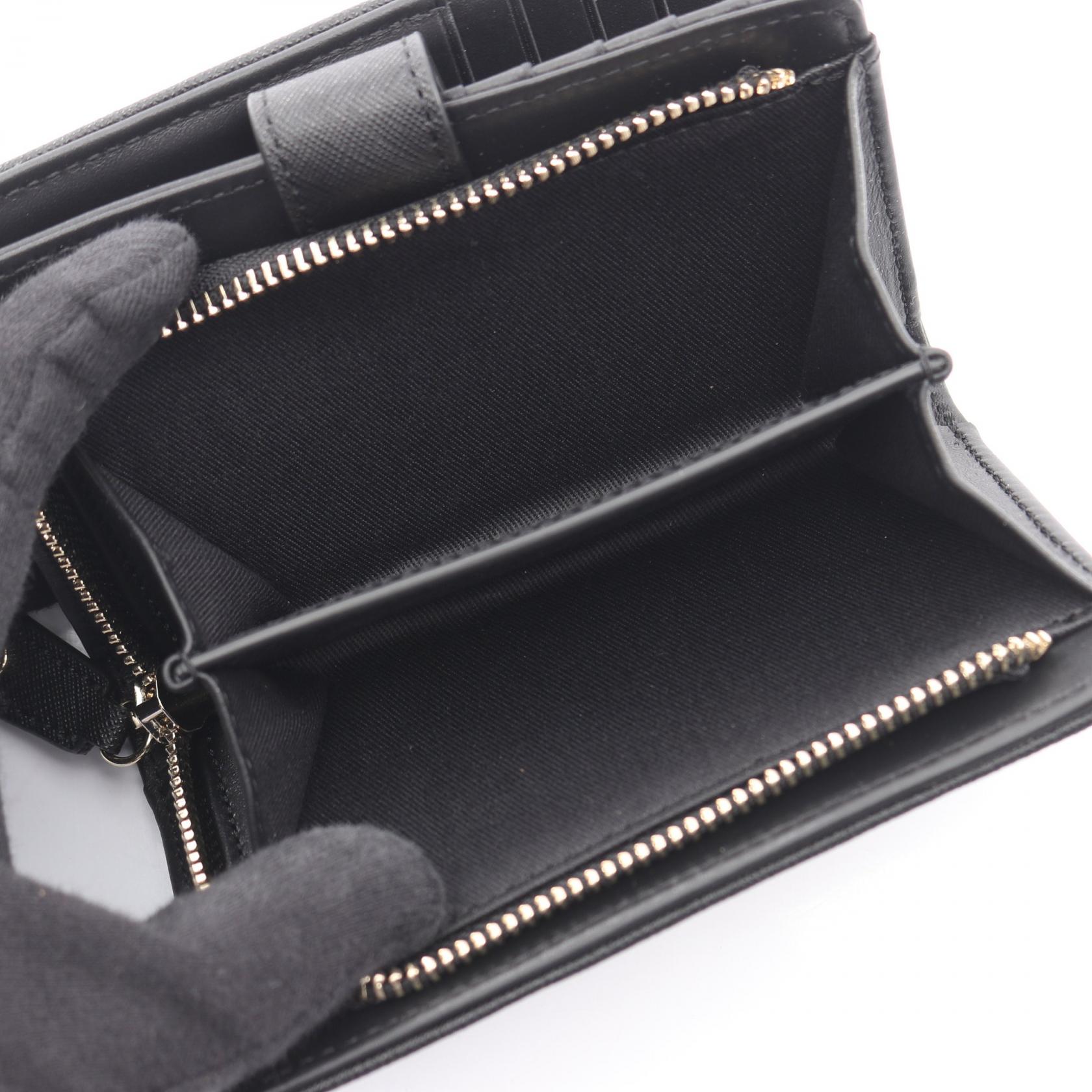 ヴィヴィアンウエストウッド ZIP CARD WALLET SAFFIANO 二つ折り財布
