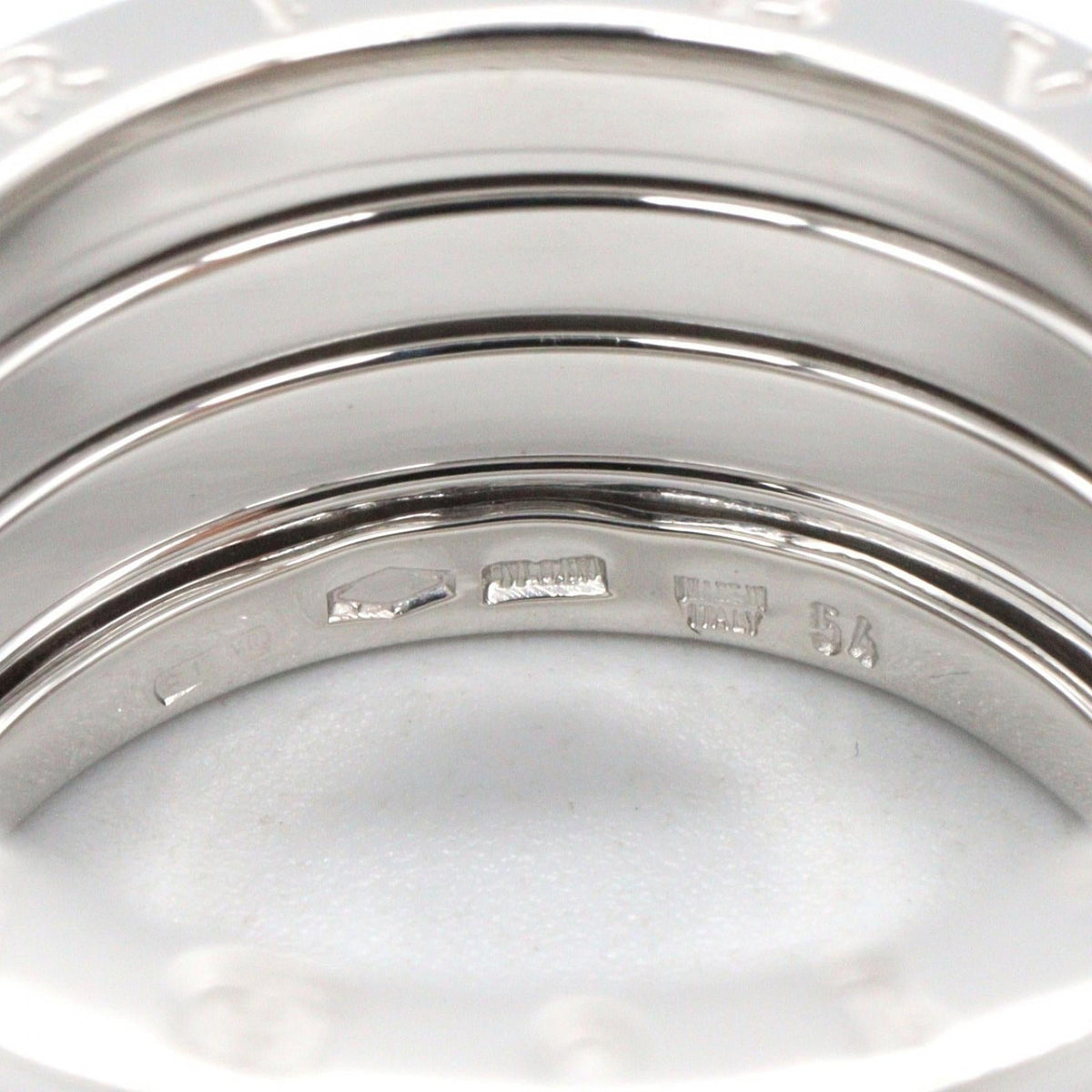 ブルガリ B-zero1 Au750 リング 12号