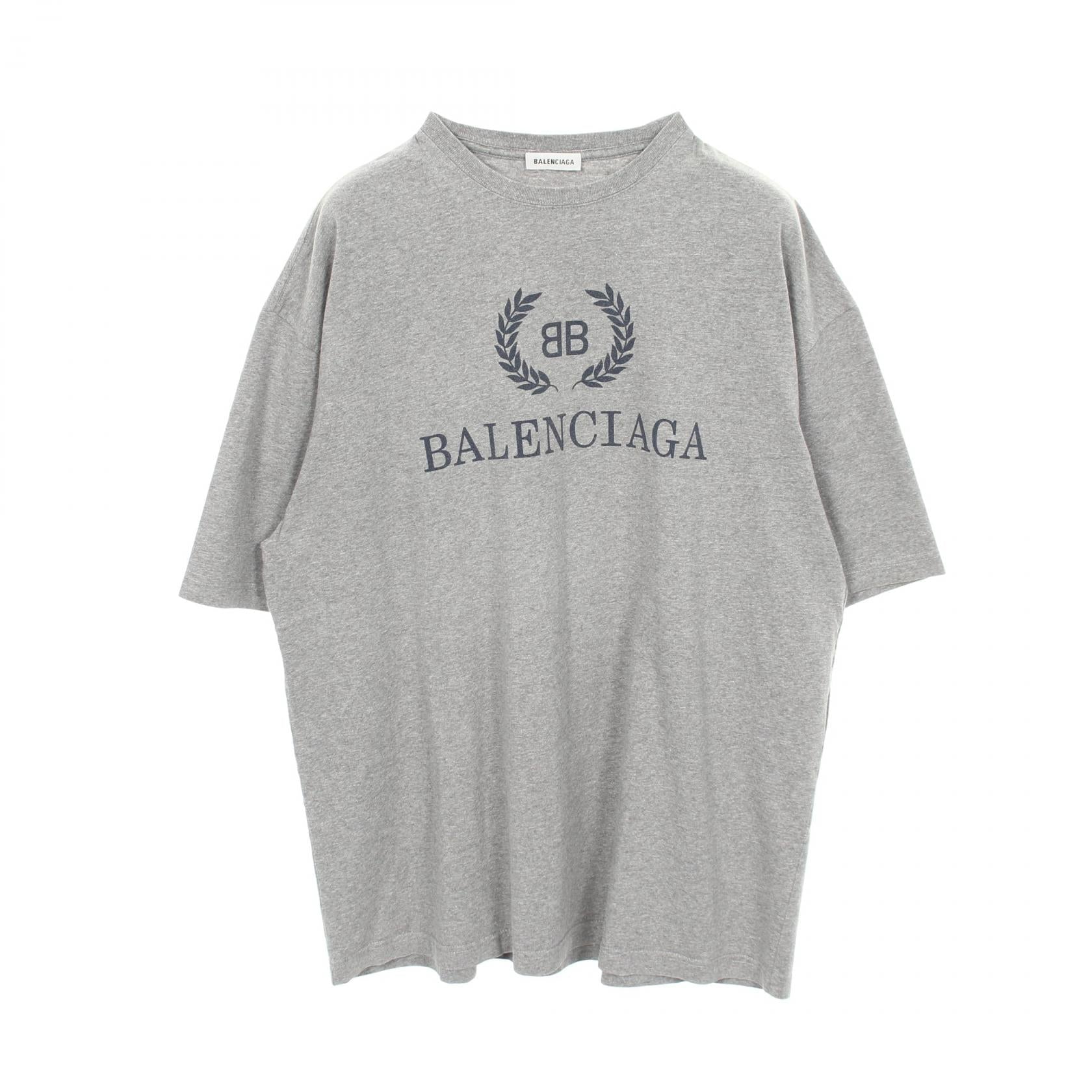 バレンシアガ コットン 半袖Tシャツ
