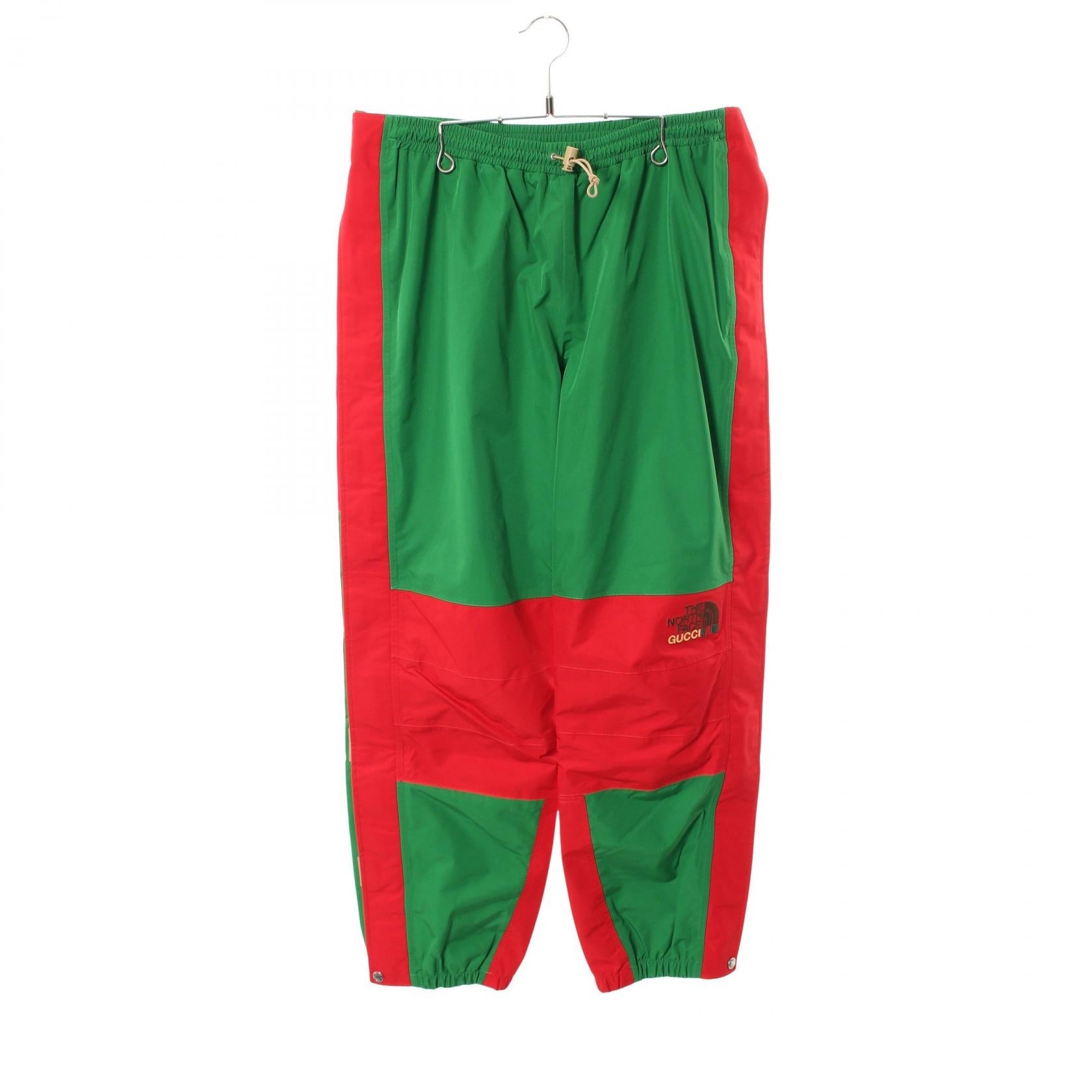 グッチ × ザ・ノース・フェイス ポリエステルパンツ