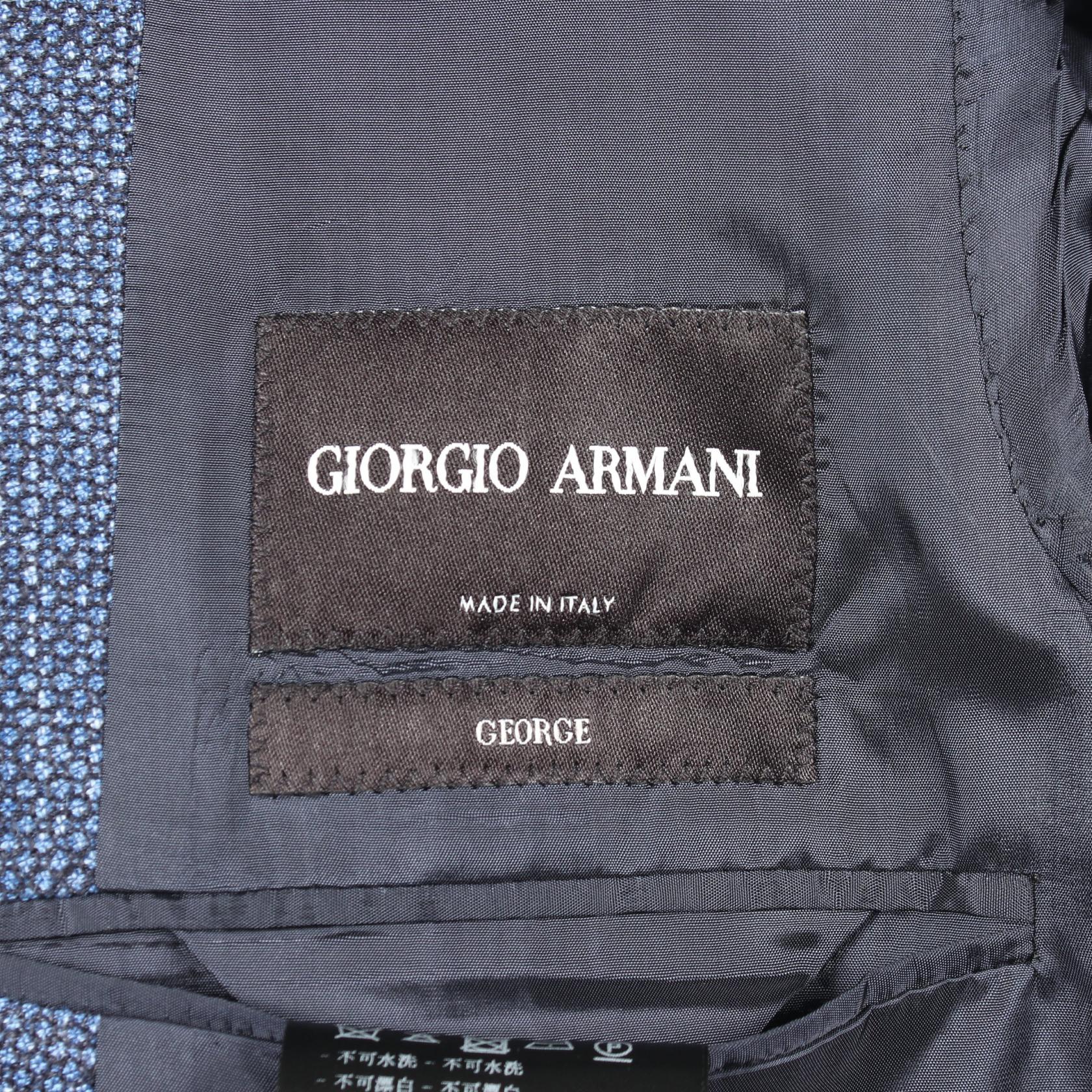 ジョルジオアルマーニ GEORGE ウールシルクジャケット