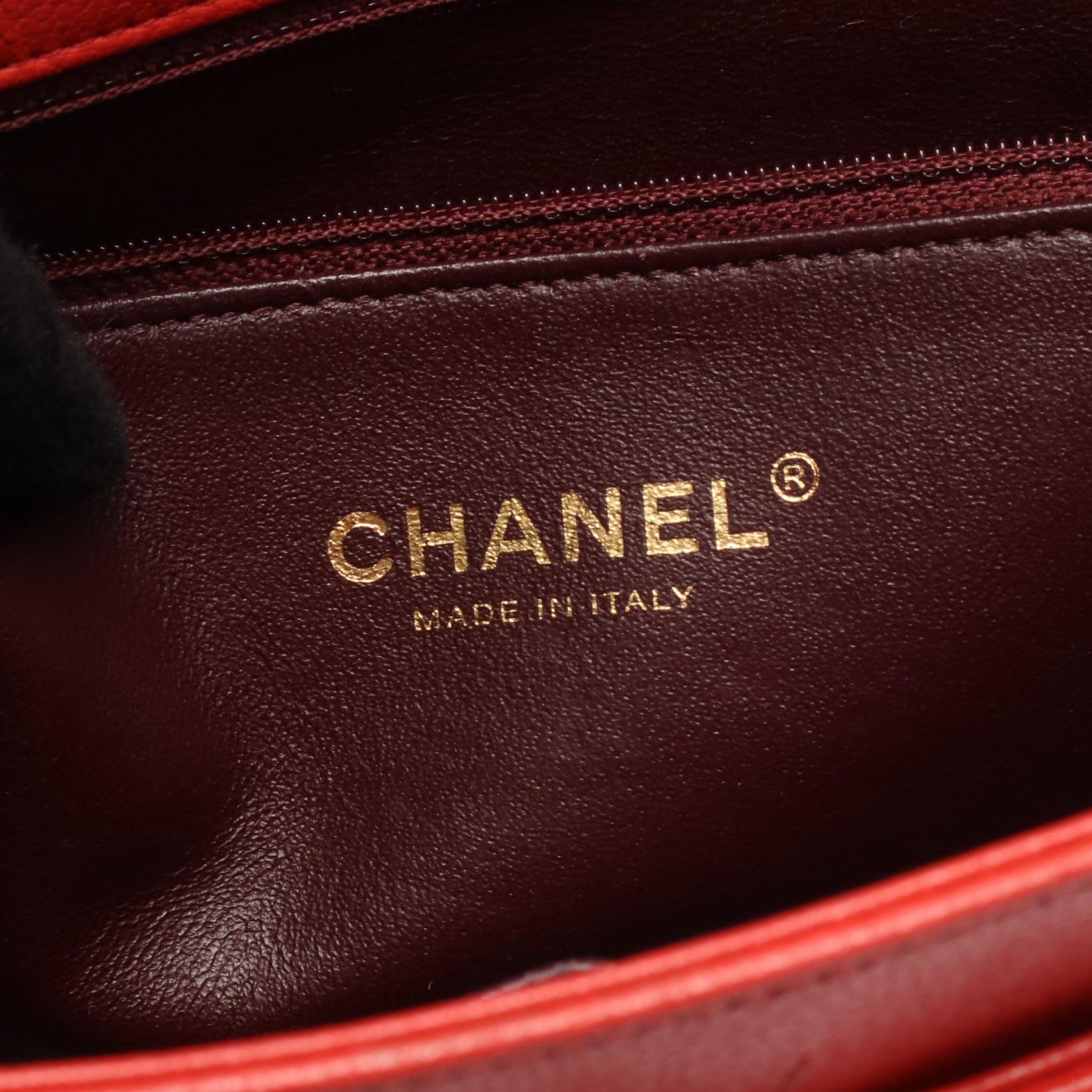 シャネル マドモアゼル レザー ショルダーバッグ