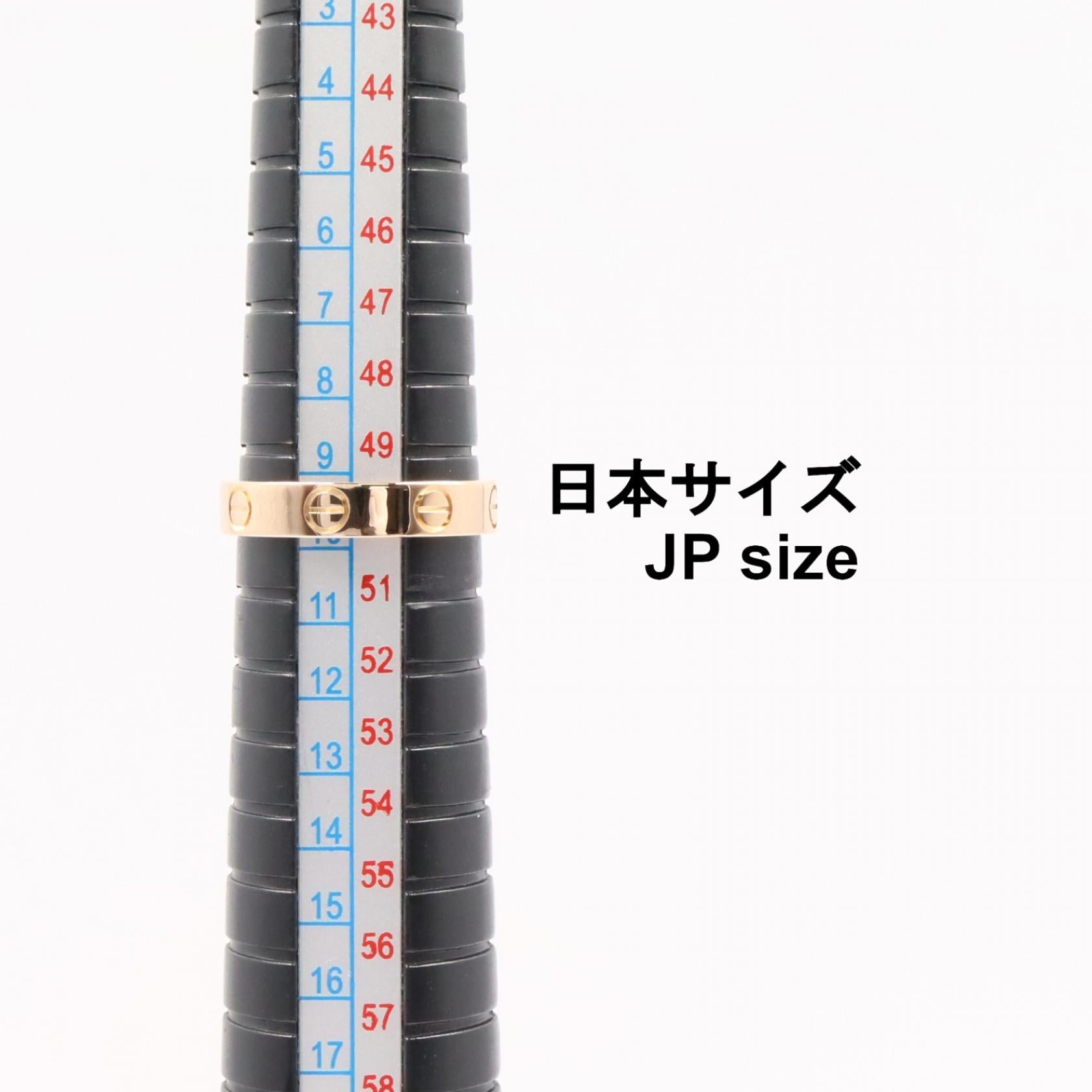 カルティエ ミニラブ Au750 リング 50号