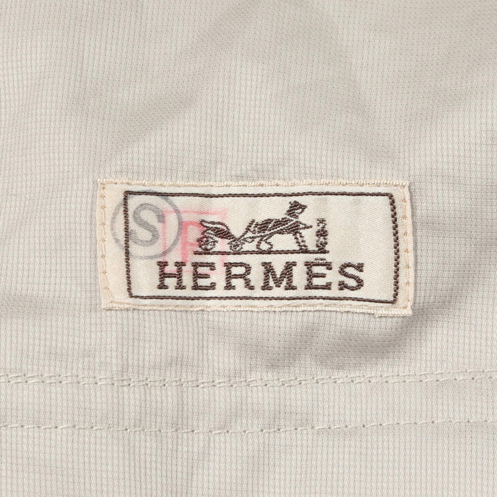 エルメス コットンハーフジッププルオーバー