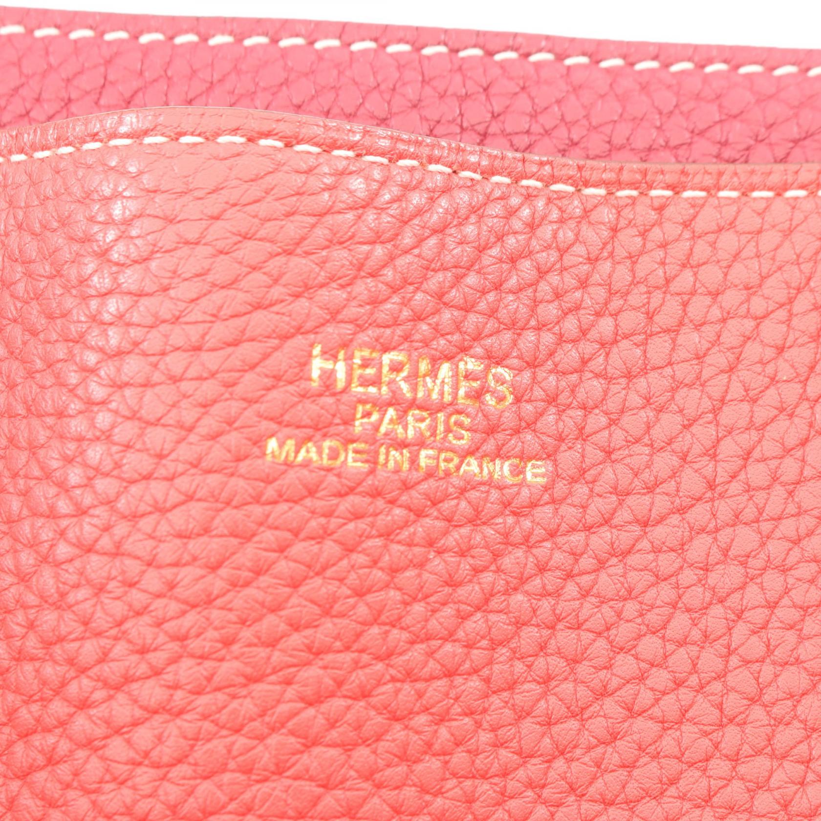 エルメス ドゥブルセンス45 トリヨンクレマンス トートバッグ