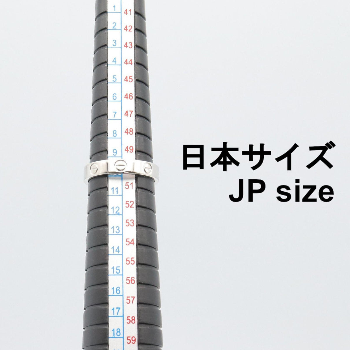 カルティエ ミニラブリング Au750 リング 50号