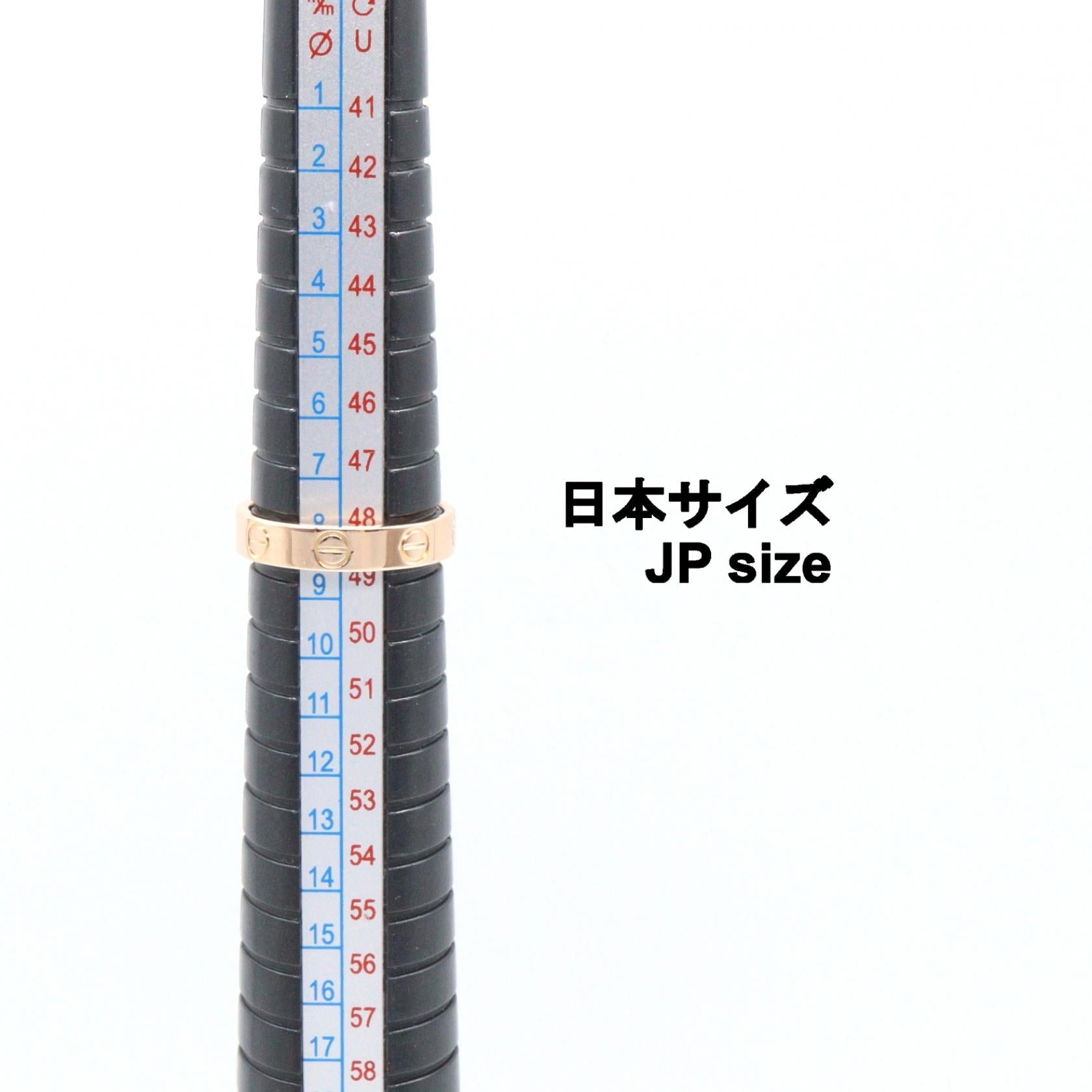 カルティエ ミニラブ Au750 リング 8号