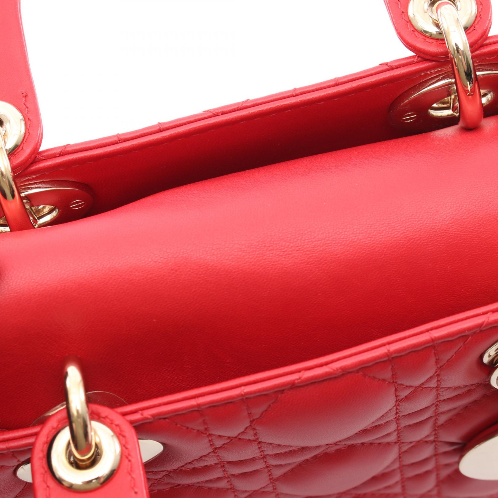 ディオール LADY DIOR MY ABCDIOR レザー2WAYバッグ