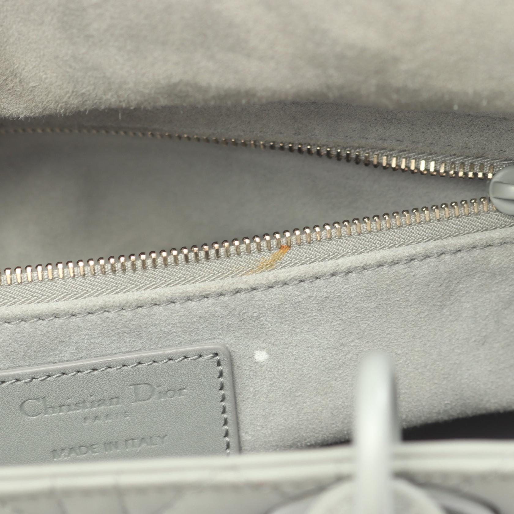 ディオール LADY DIOR レザー2wayハンドバッグ