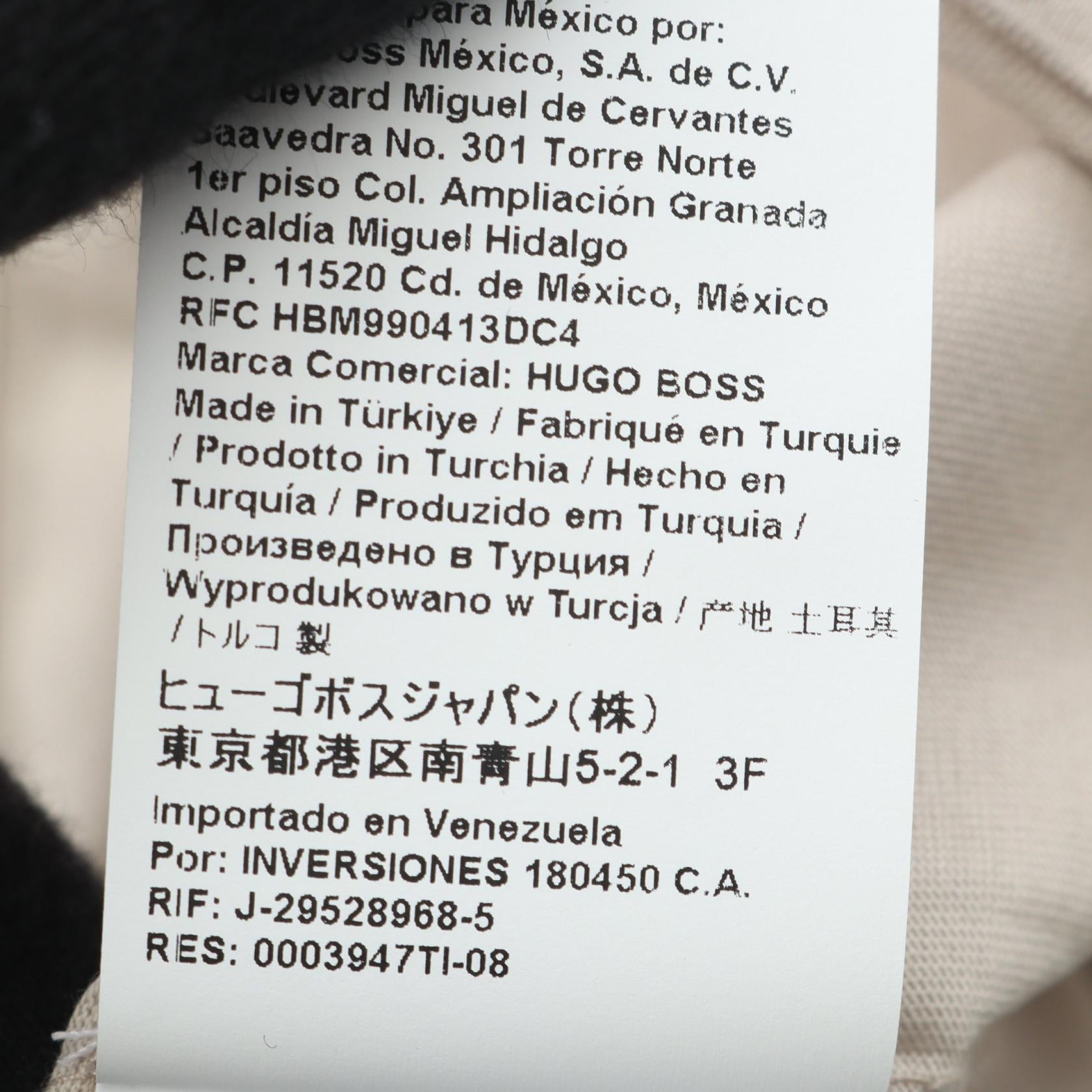 ボス コットン半袖Tシャツ