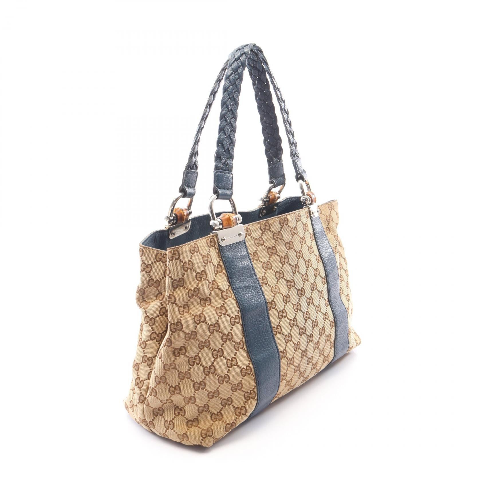 グッチ バンブー GGキャンバス トートバッグ