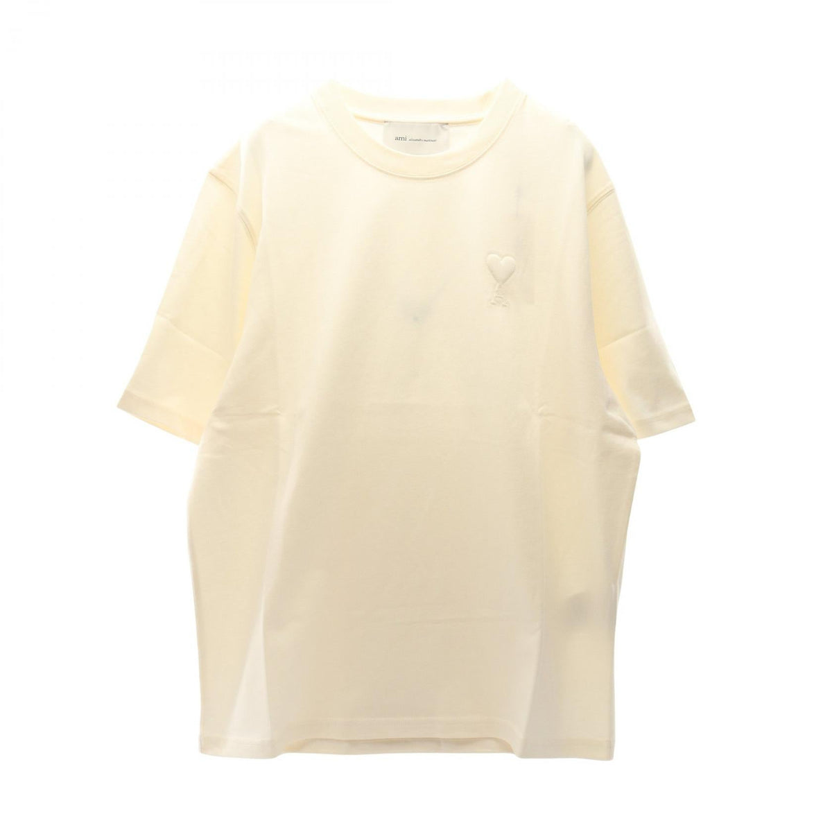 アミ コットン 半袖Tシャツ