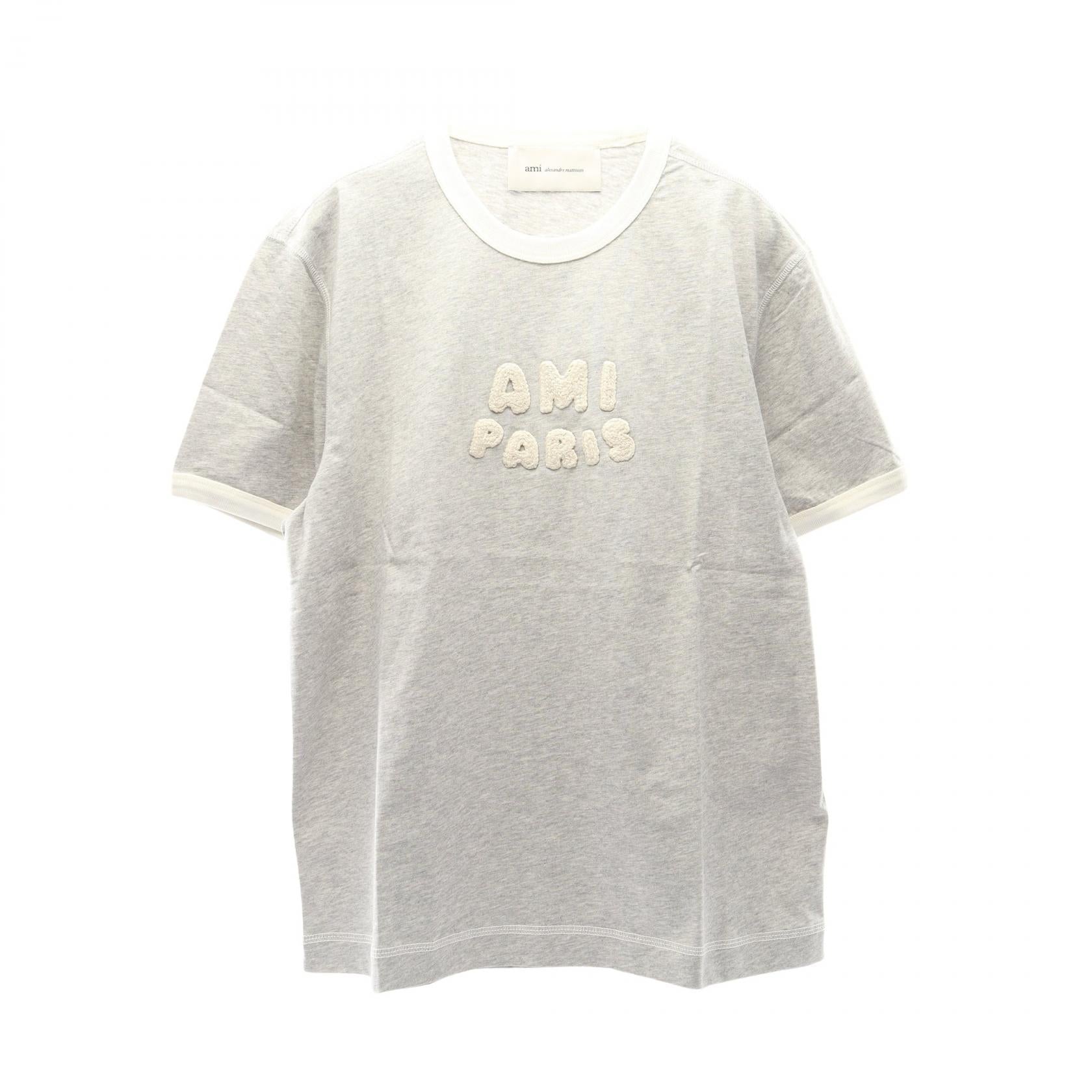 アミ コットン半袖Tシャツ
