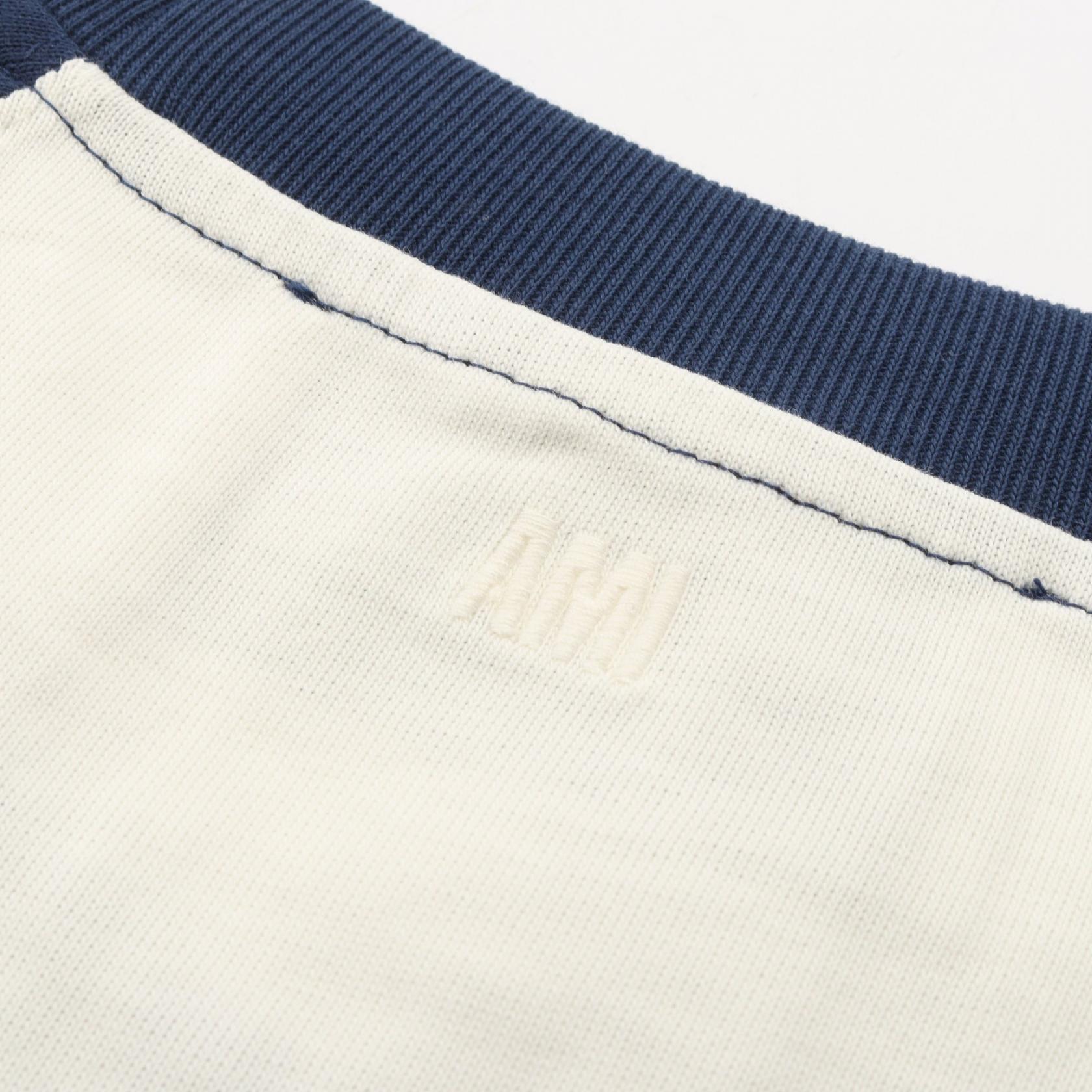 アミ コットン 半袖Tシャツ