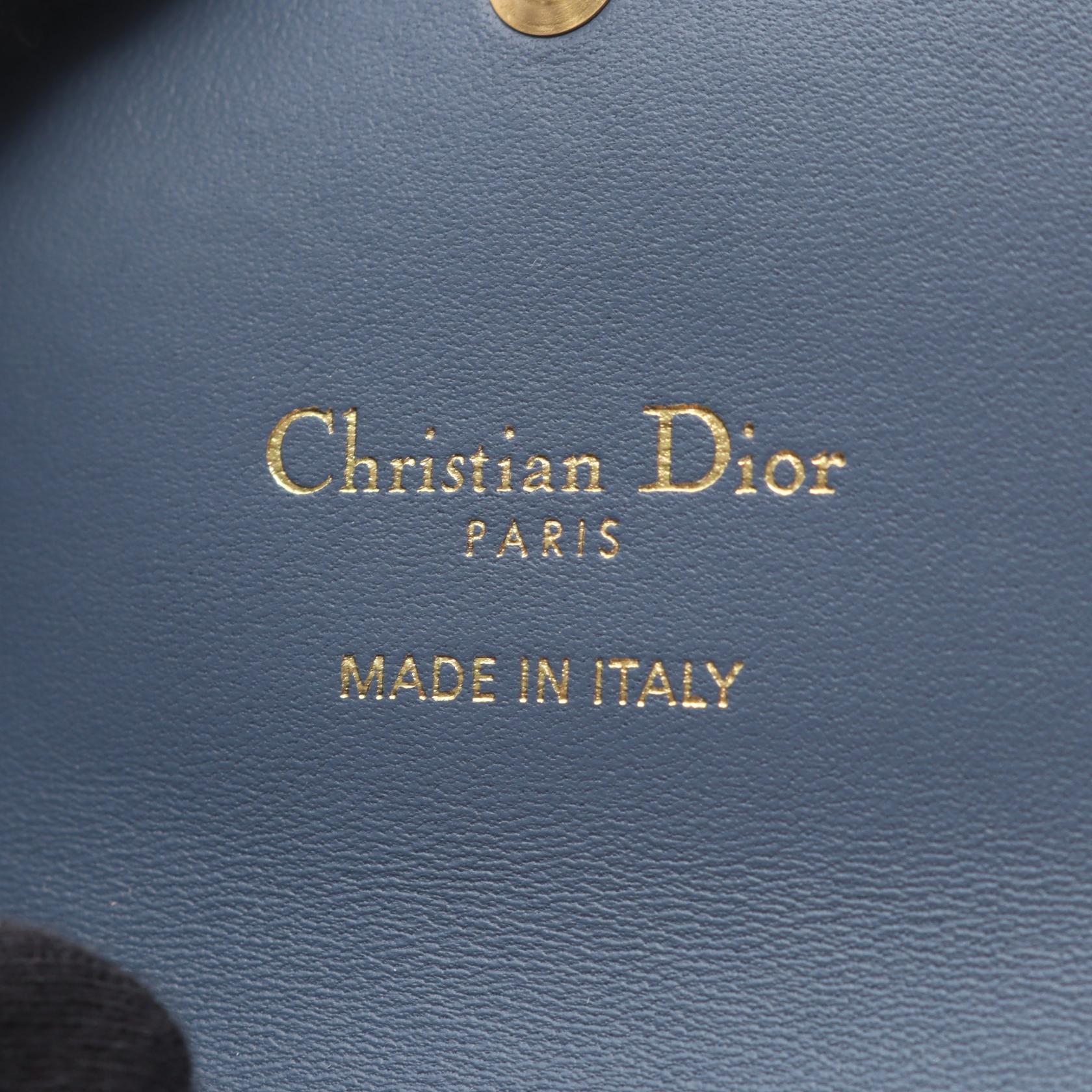 ディオール Dior Jolie Hibiscus レザー三つ折り財布