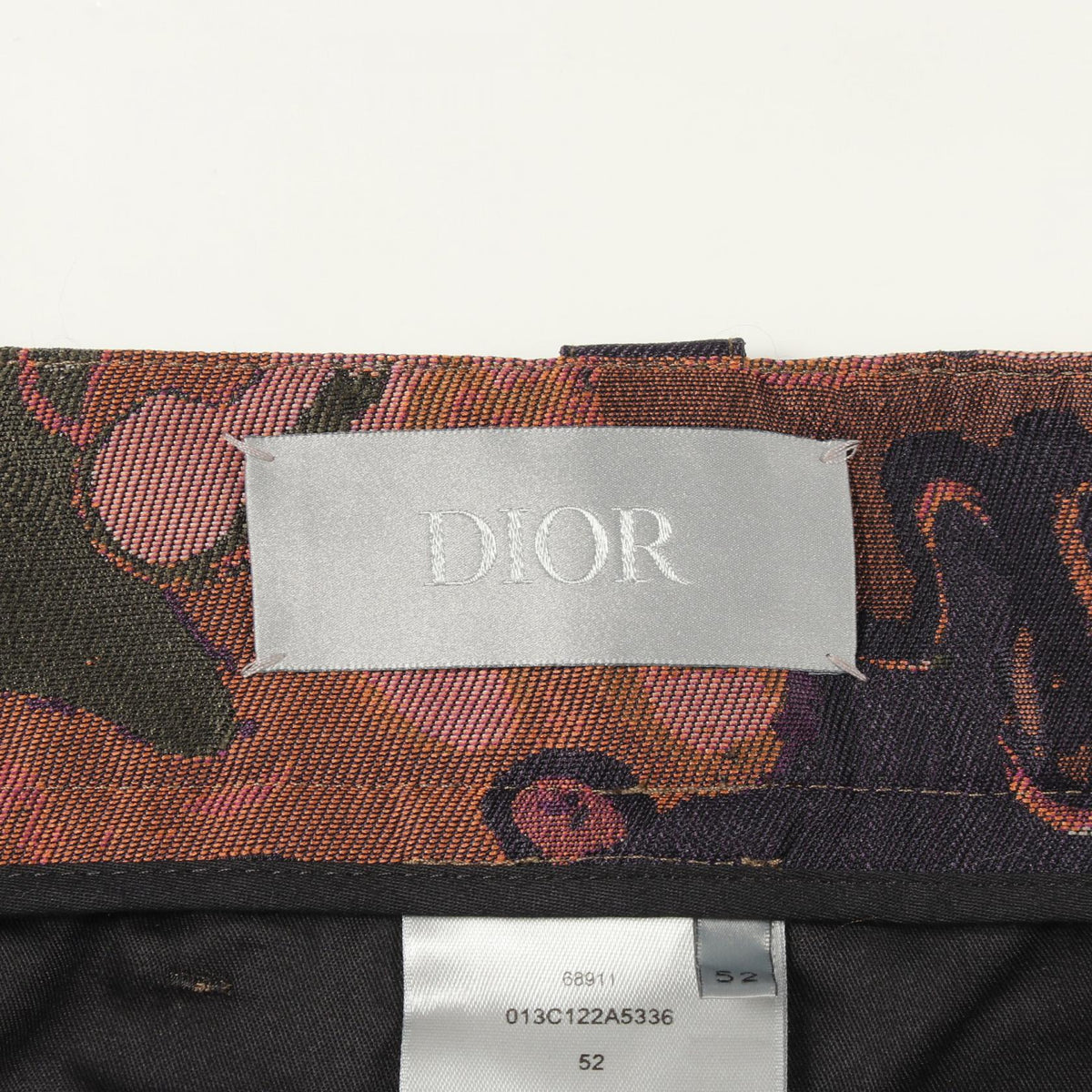 ディオール DIOR × PETER DOIG ポリエステルカーゴパンツ