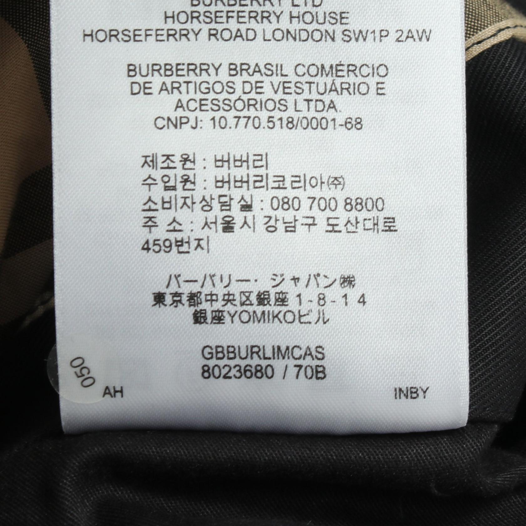 バーバリー コットンコート