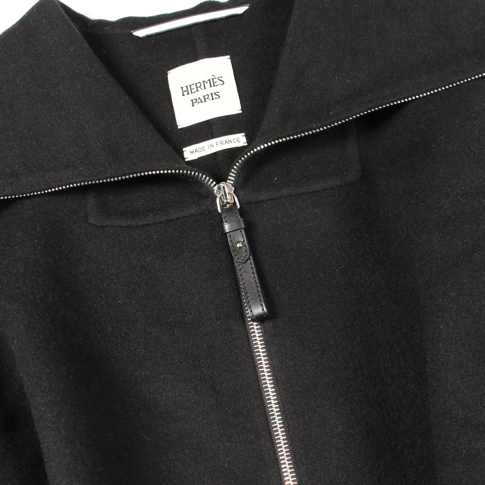 エルメス カシミヤロングベスト
