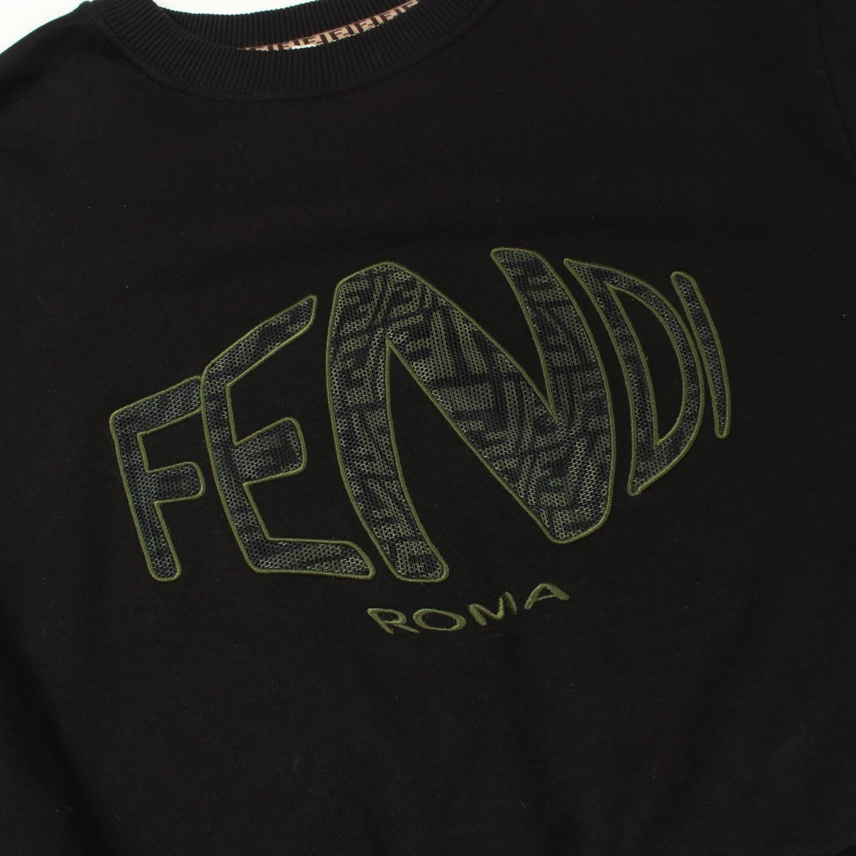 フェンディ フィッシュアイ コットン スウェット