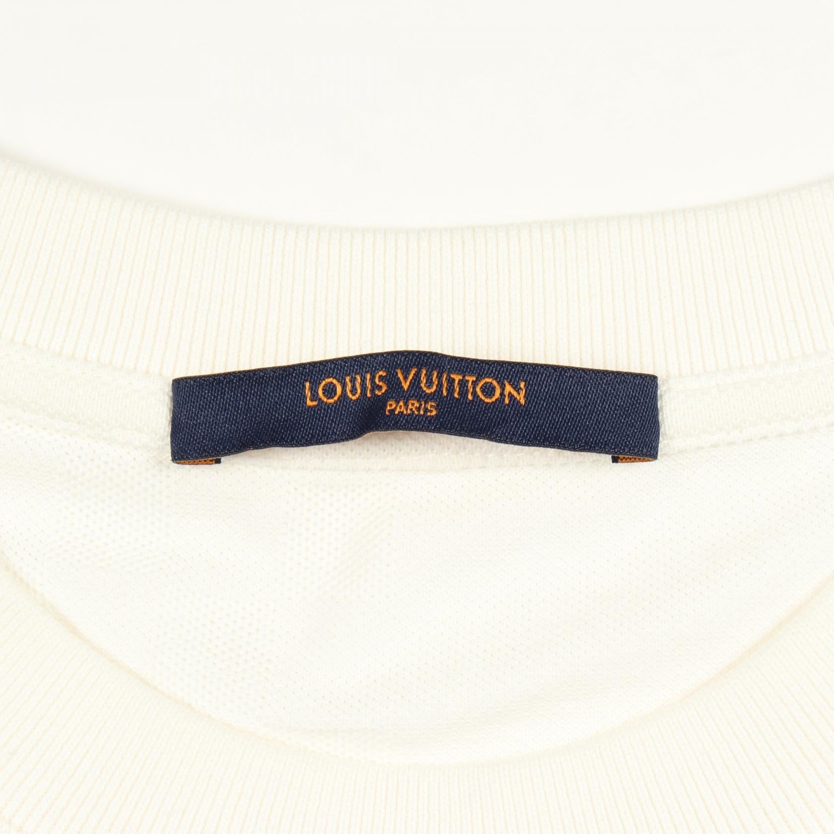 ルイヴィトン ハーフダミエ コットン Tシャツ