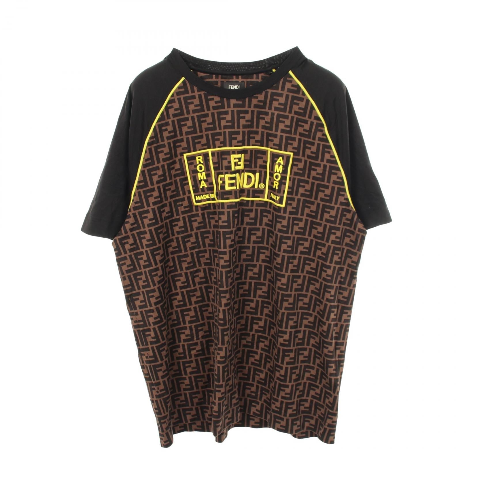 フェンディ コットン 半袖Tシャツ