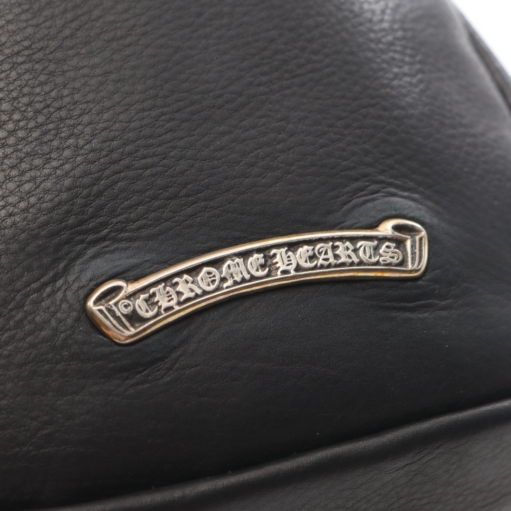 クロムハーツ TAKA MINI レザーショルダーバッグ