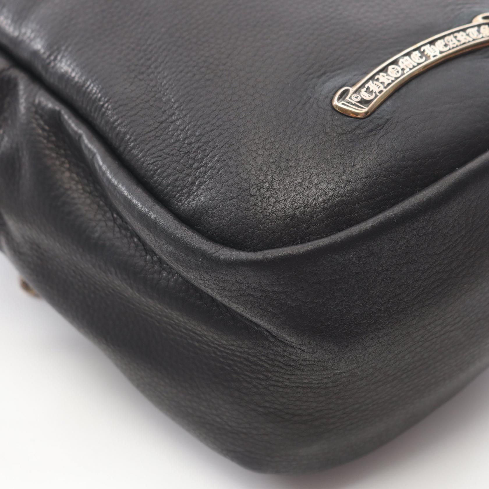 クロムハーツ TAKA MINI レザーショルダーバッグ